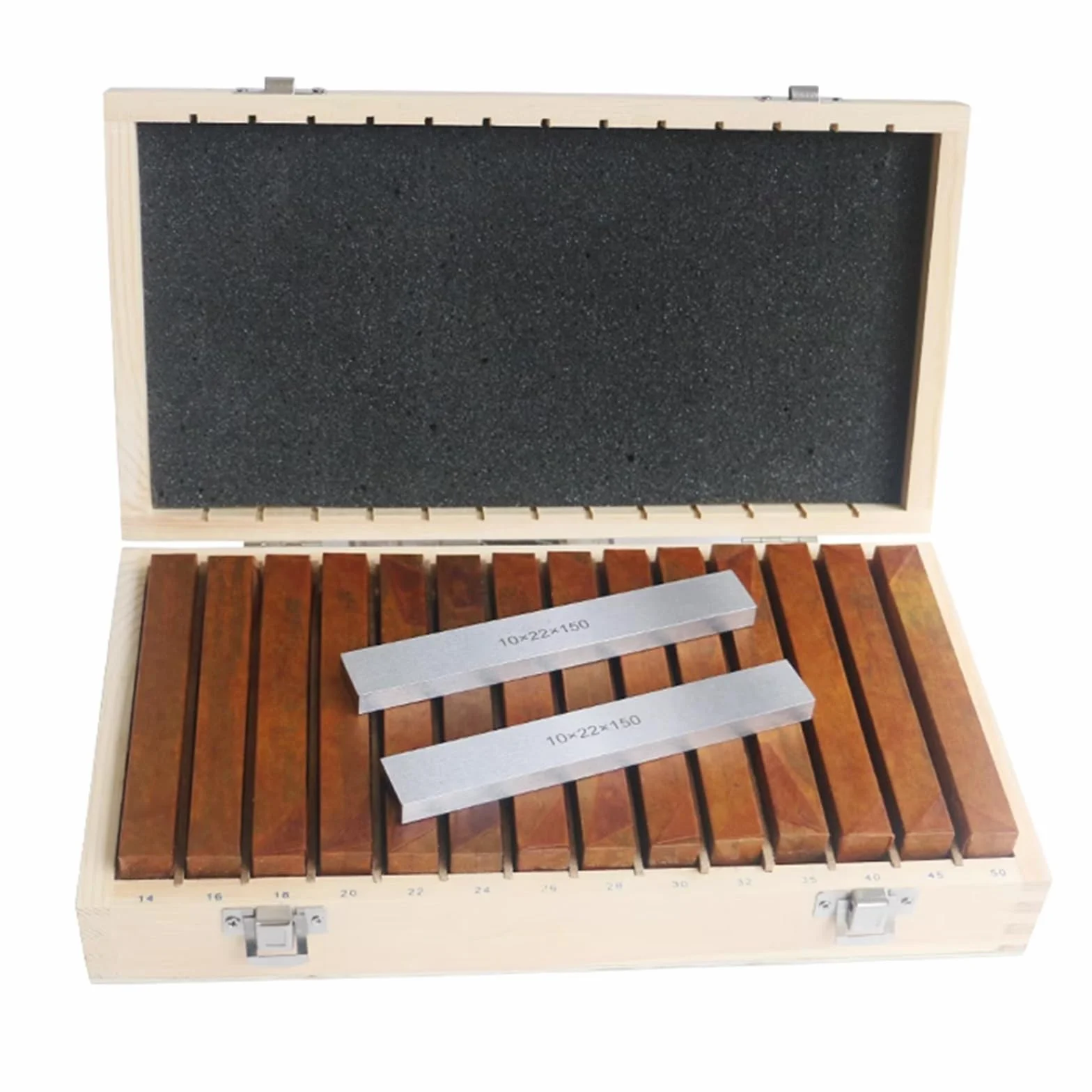 Płytki wzorcowe, 150x10mm 14 par precyzyjny zestaw równoległy, równoległość: 0.005mm 150mm bloków równoległych, podkładka równoległa, płytka wzorcowa, podkładki do frezowania CNC