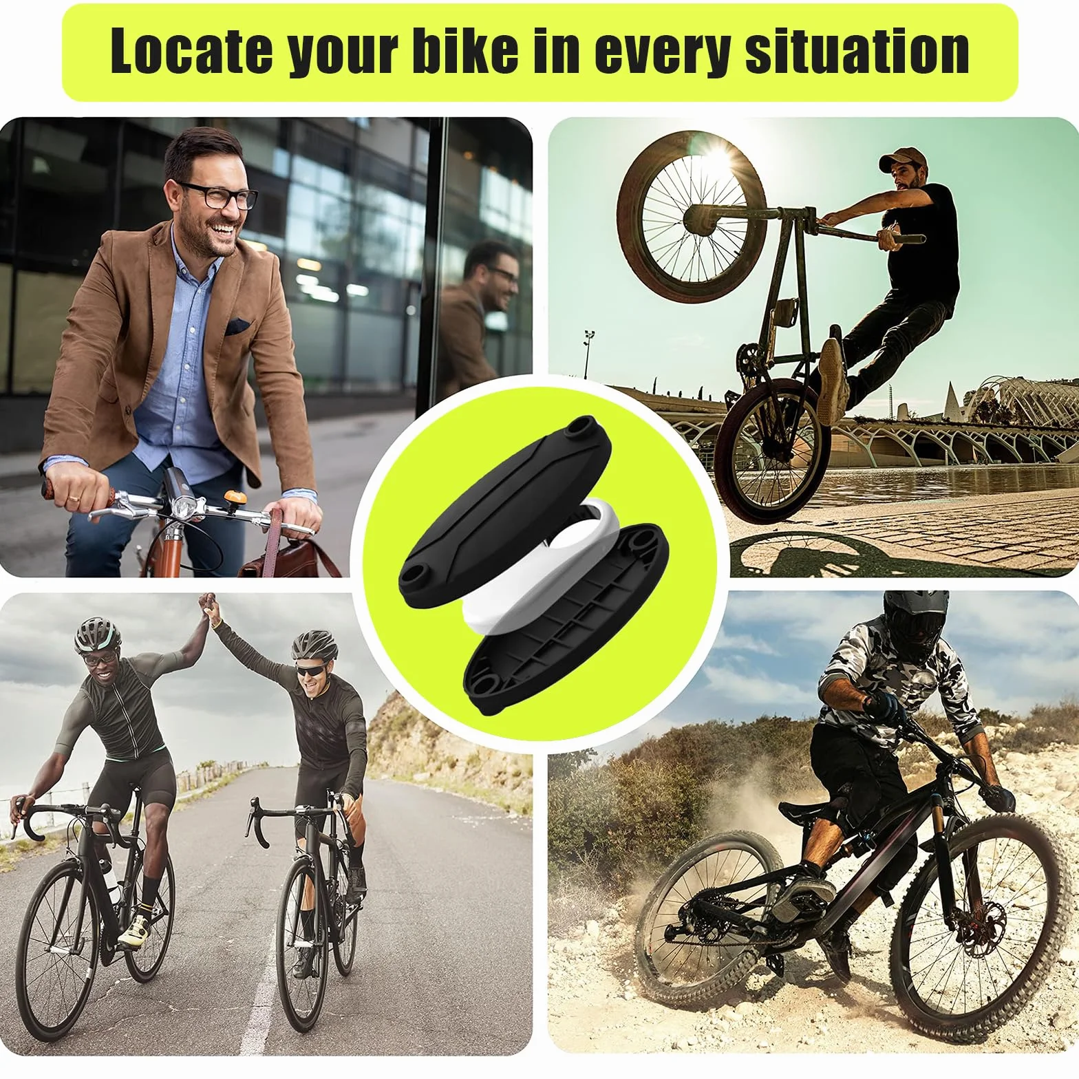 Samsung Smart Tag 2 GPS Tracker uchwyt do rower elektrycznego i roweru gorskiego – bezpieczny uchwyt tracker do Cube