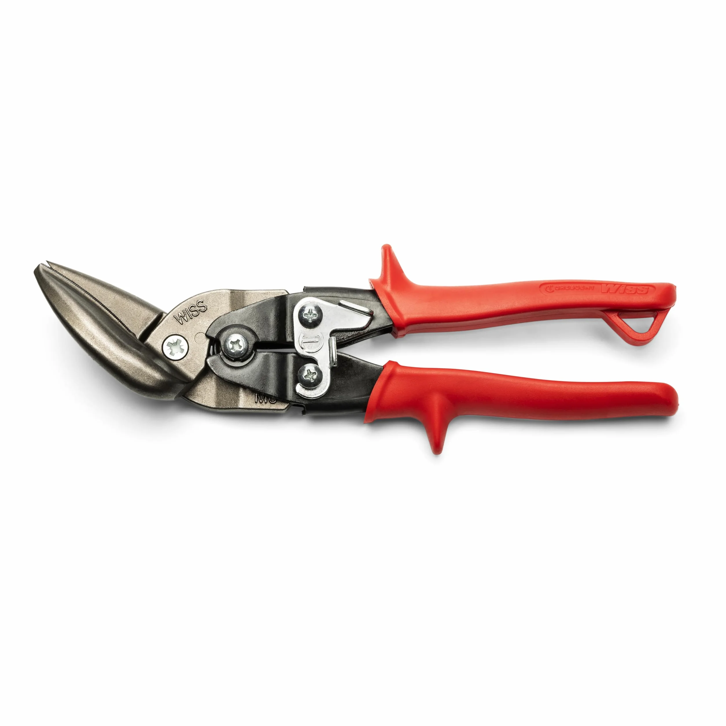 Wiss M6R Nożyce offsetowe Metalmaster 9-1/10.2 cm, cięcia prosto w lewo, czerwone uchwyty