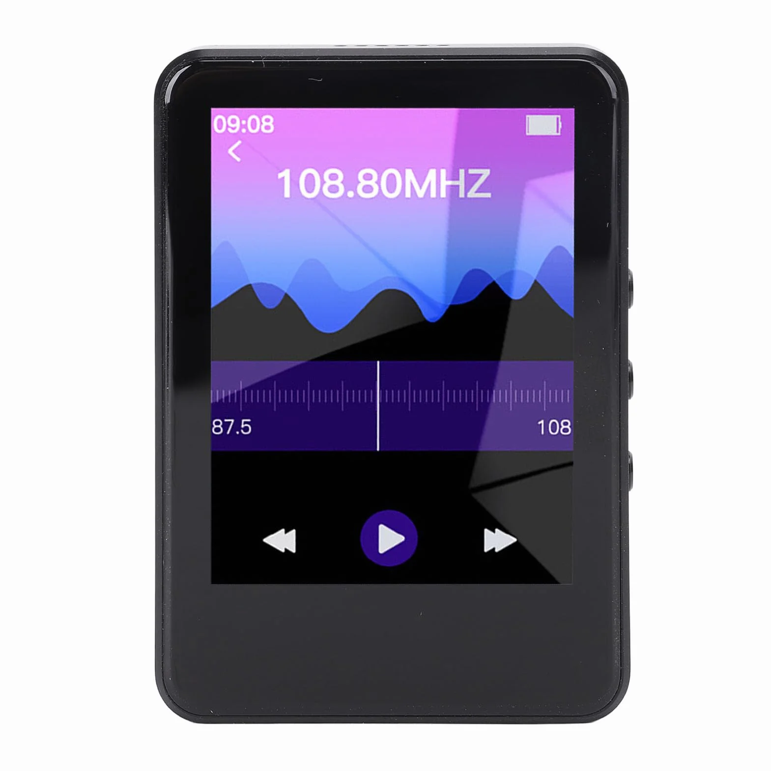 2,4 -calowy Ekran Dotykowy MP4 z Aparatem - Bluetooth Music Player z Dźwiękiem HiFi, 128 GB Rozszerzalna pamięć, Radio FM, Książka E, Kalkulator, Przenośny dla Dzieci, Podróże