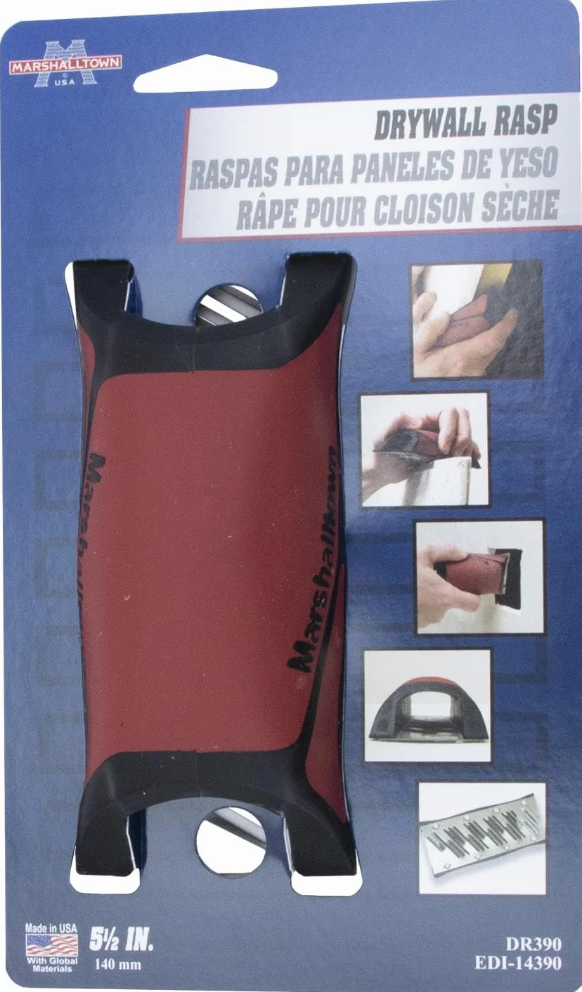 Marshalltown tarka do suchej zabudowy bez szyn, uchwyt Durasoft, stal nierdzewna, długość: 140 mm