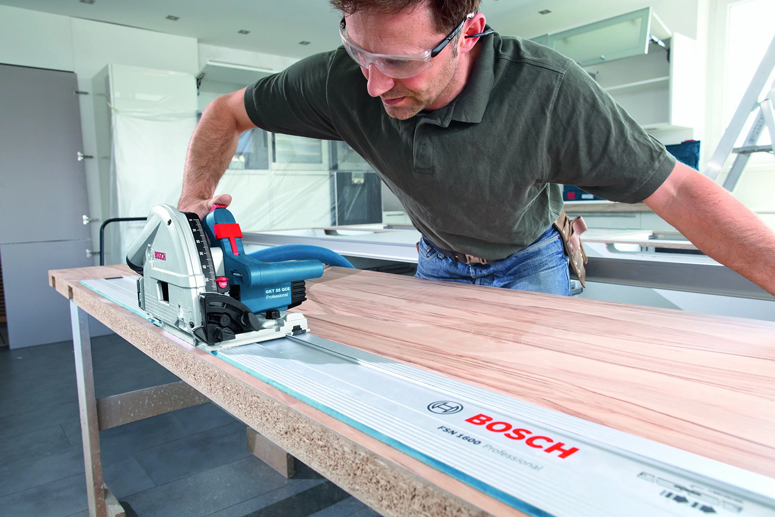Bosch Professional Zagłębiarka GKT 55 GCE 1400 W Ø 165 mm L-BOXX 238