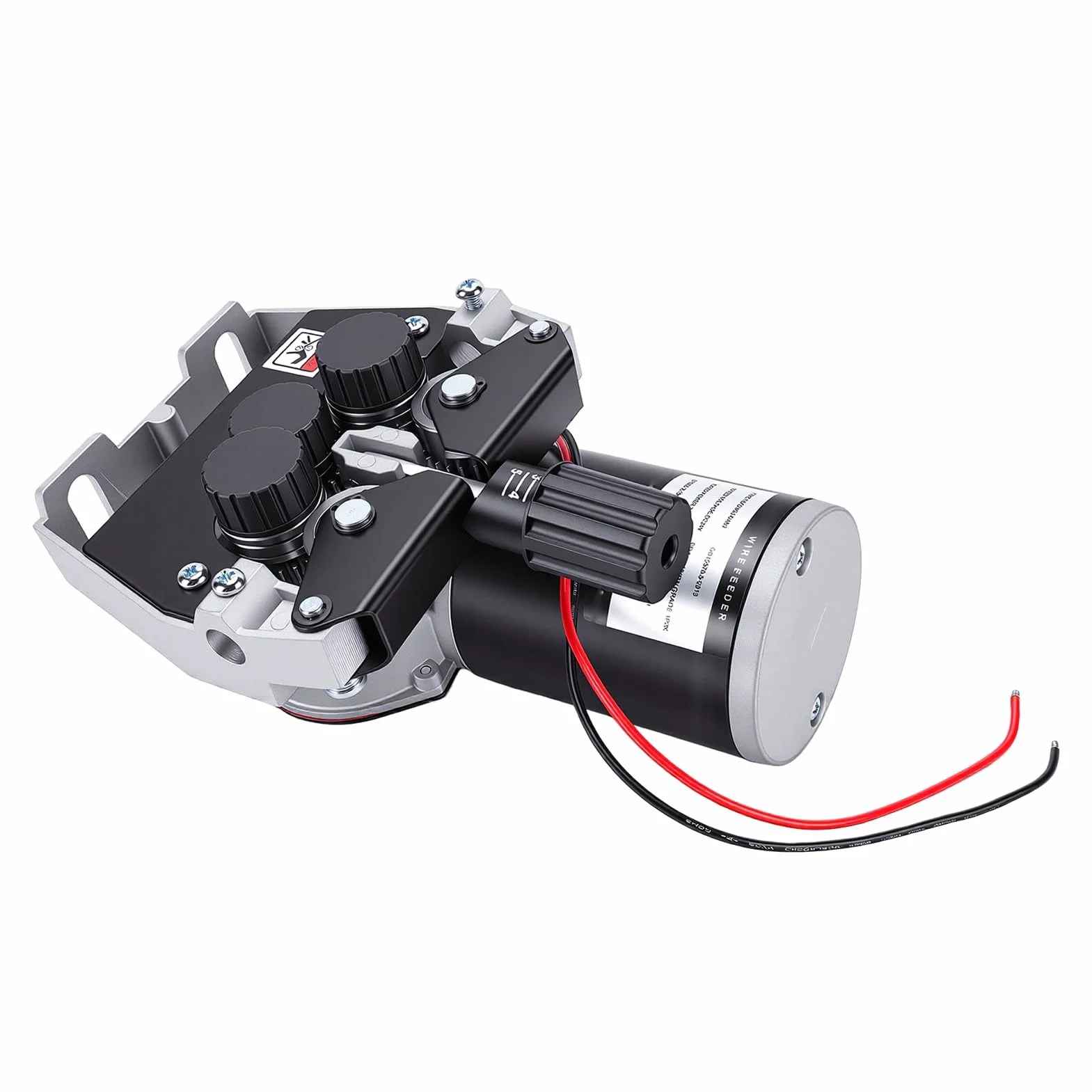 Generic Podajnik Drutu Spawalniczego Mig Gładki 4-rolkowy Silnik Podawania Drutu Metalowego 70 W do Różnych Scenariuszy Spawania Stop Aluminium