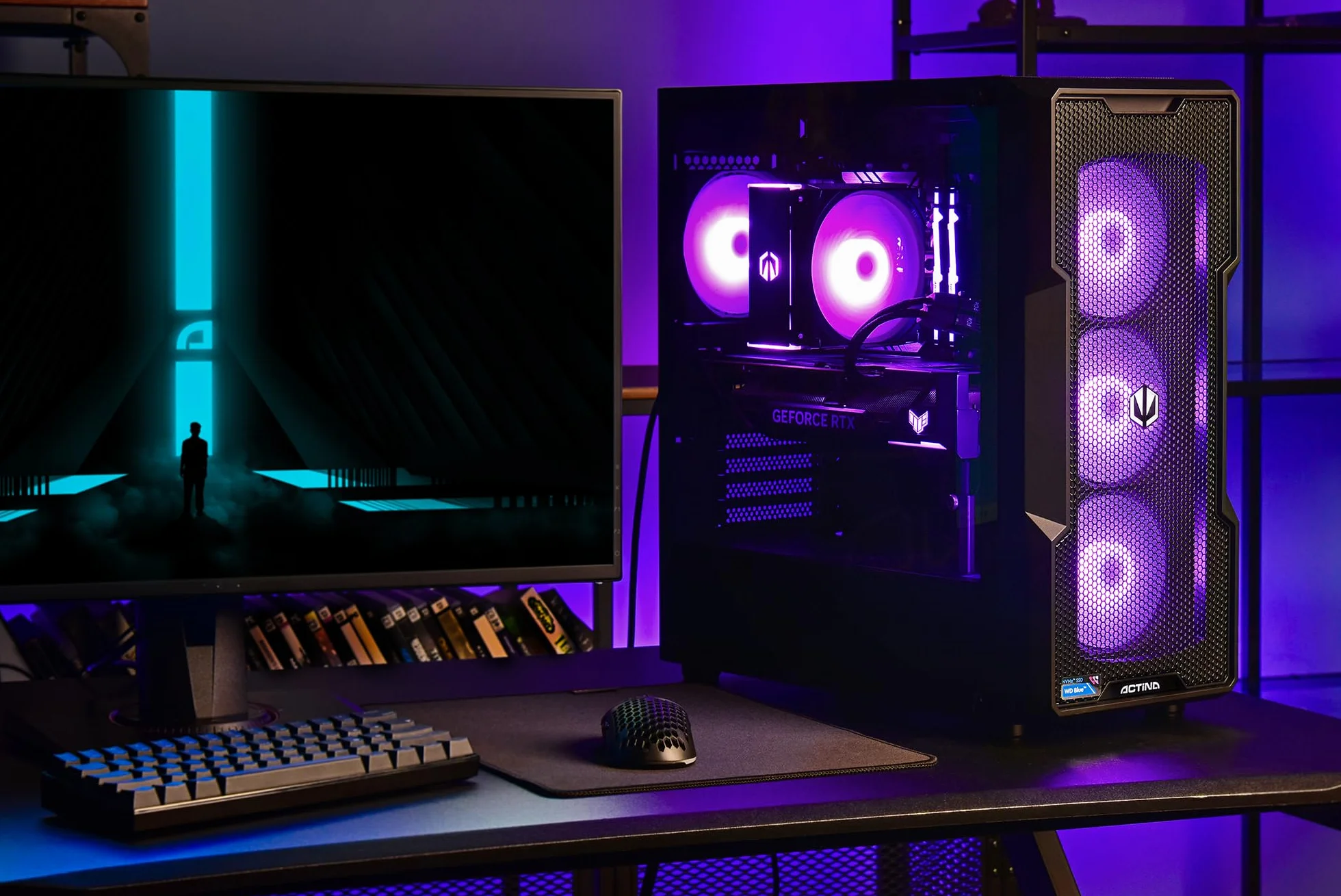 Actina ENDORFY 7800X3D/32GB/1TB/RTX4070SUPER/750W