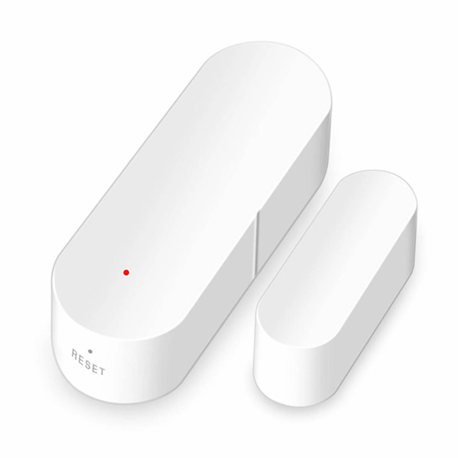 WiFi Czujnik Drzwi i Okien Bezprzewodowy - Stan Otwarte/Zamknięte, Alarm Kompatybilny z Alexa i Google Home