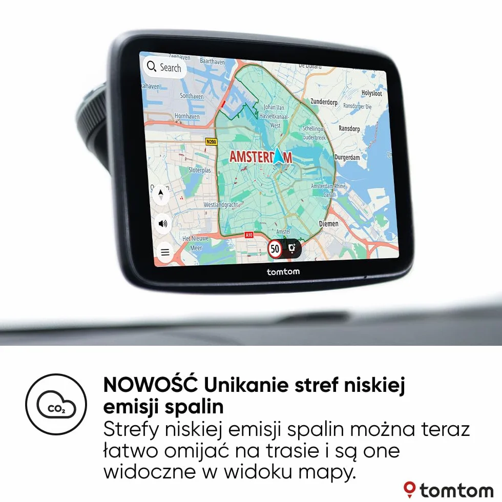 TomTom GO Superior nawigacja GPS 7 cali HD TomTom Traffic mapy Świata WiFi