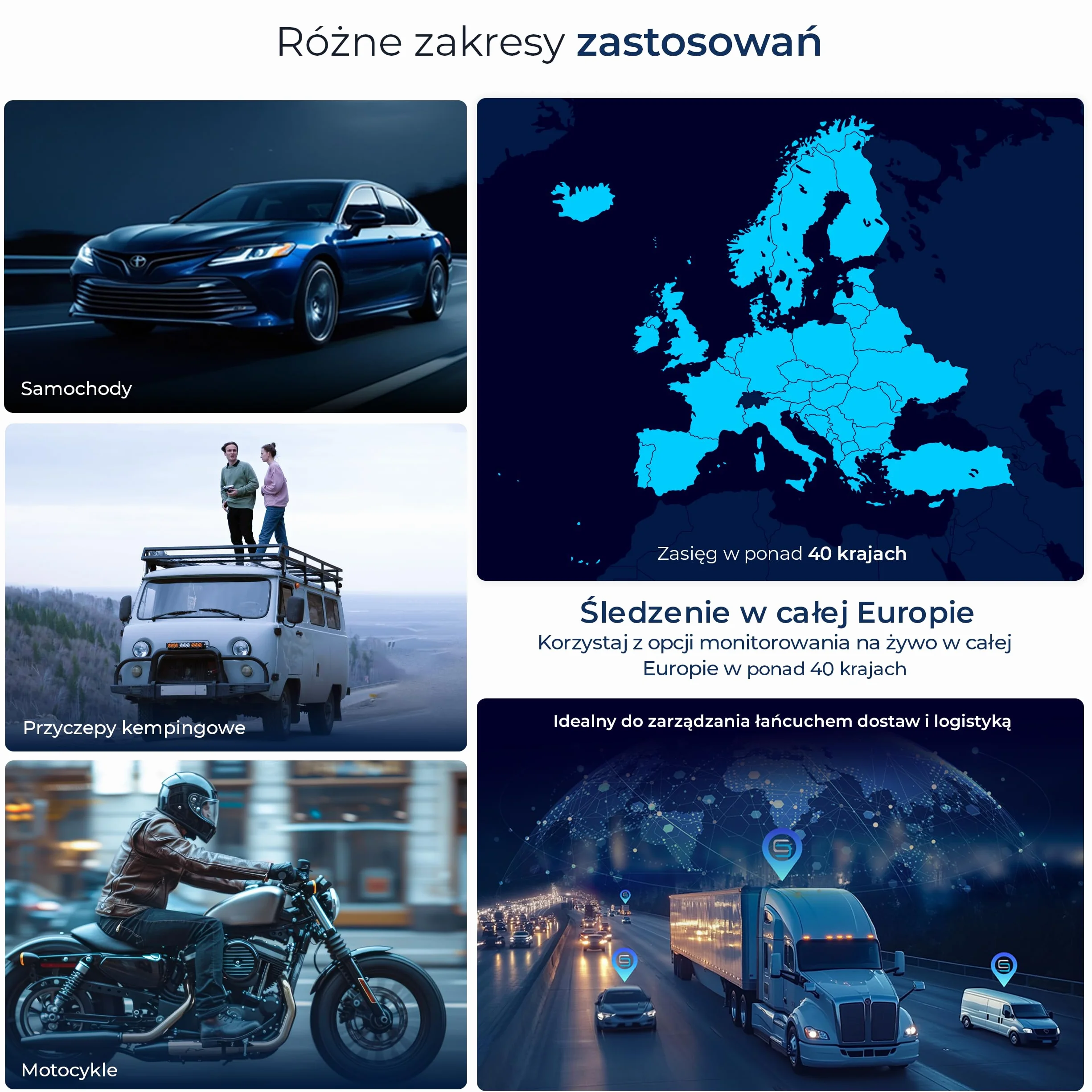 Salind 11 2G Lokalizator GPS Z Magnesem Do Samochodów Motocykli Ciężarówek – Bateria 40 Dni (90 Dni Standby) – Śledzenie Na Żywo Aplikacja Mobilna Alarm Wibracji Alarm Prędkości