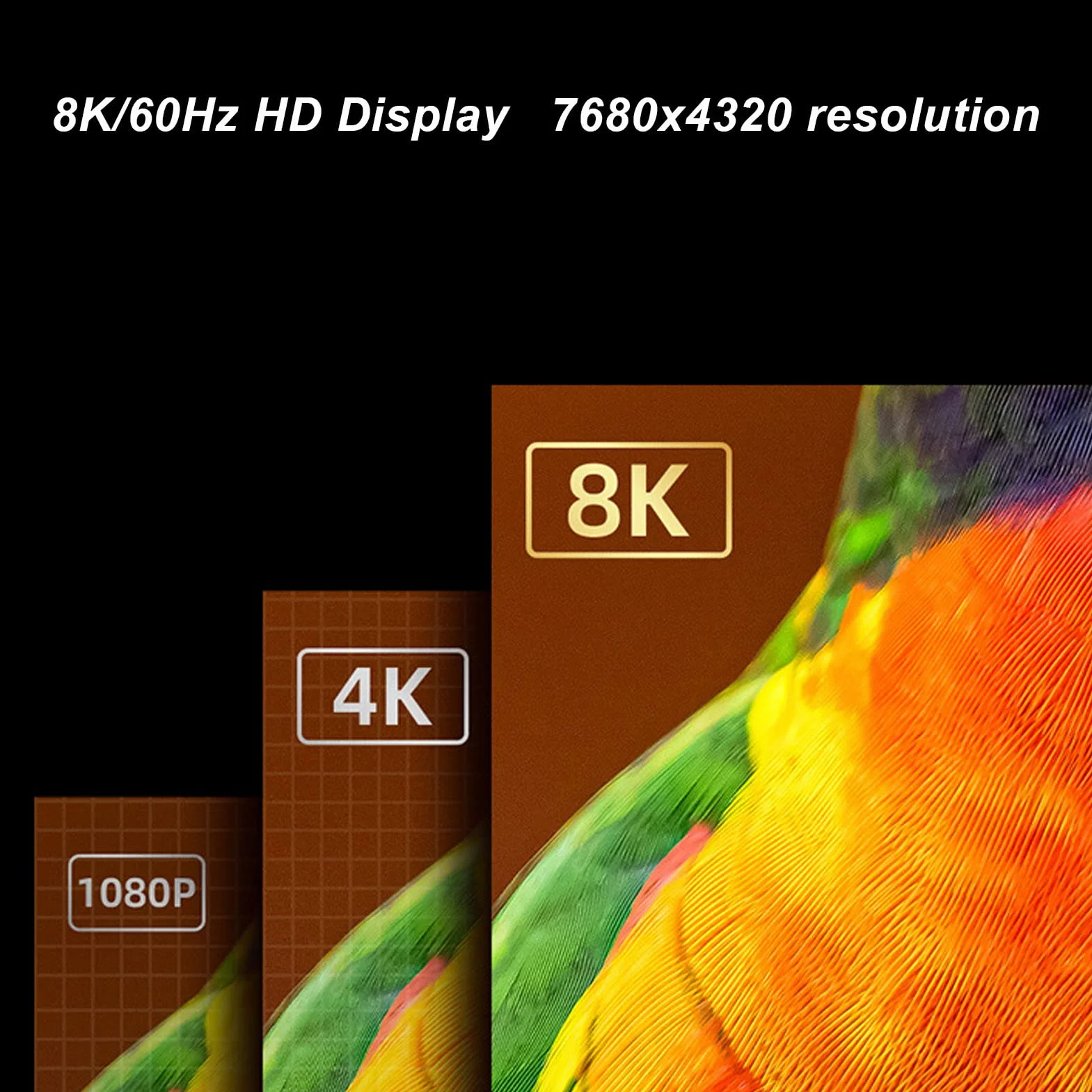 Selektor USB C 2 w 1 8K 60Hz HD Dwukierunkowy Splitter do Monitora