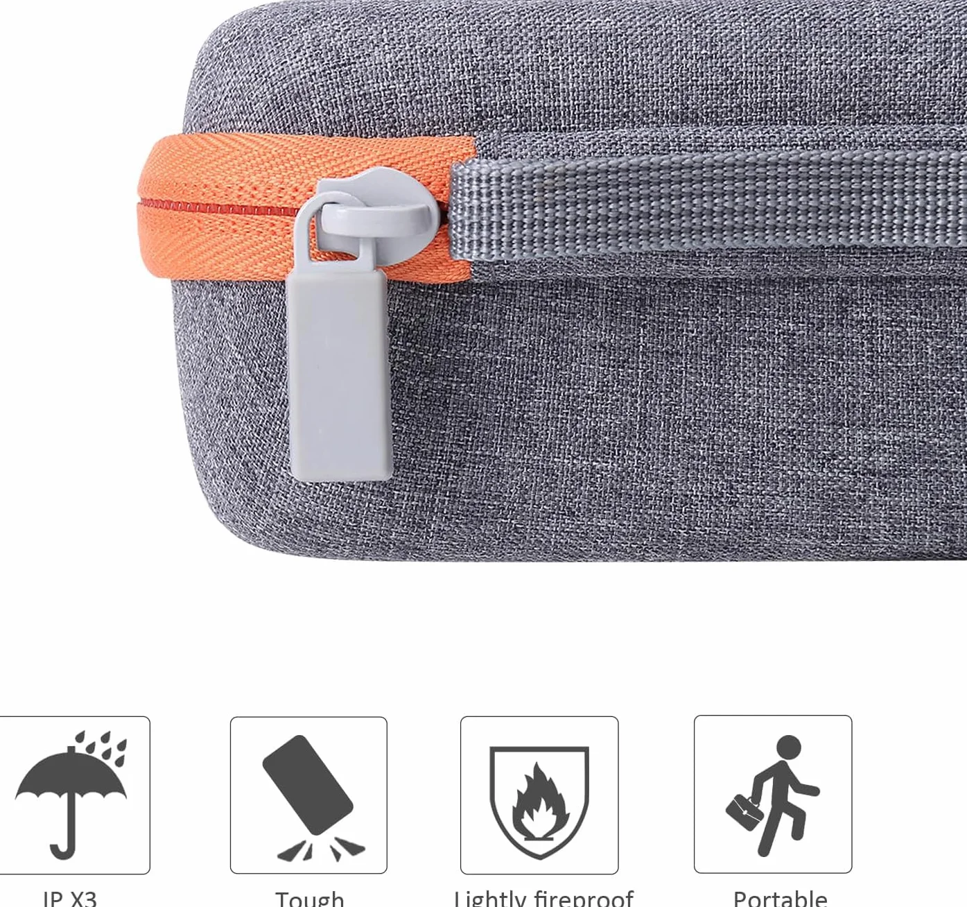co2CREA Twarde etui podróżne dla Yoto Mini głośnik interaktywny, zawiera etui na karty do 36 kart Yoto (pudełko tylko na karty) (Yoto Mini)