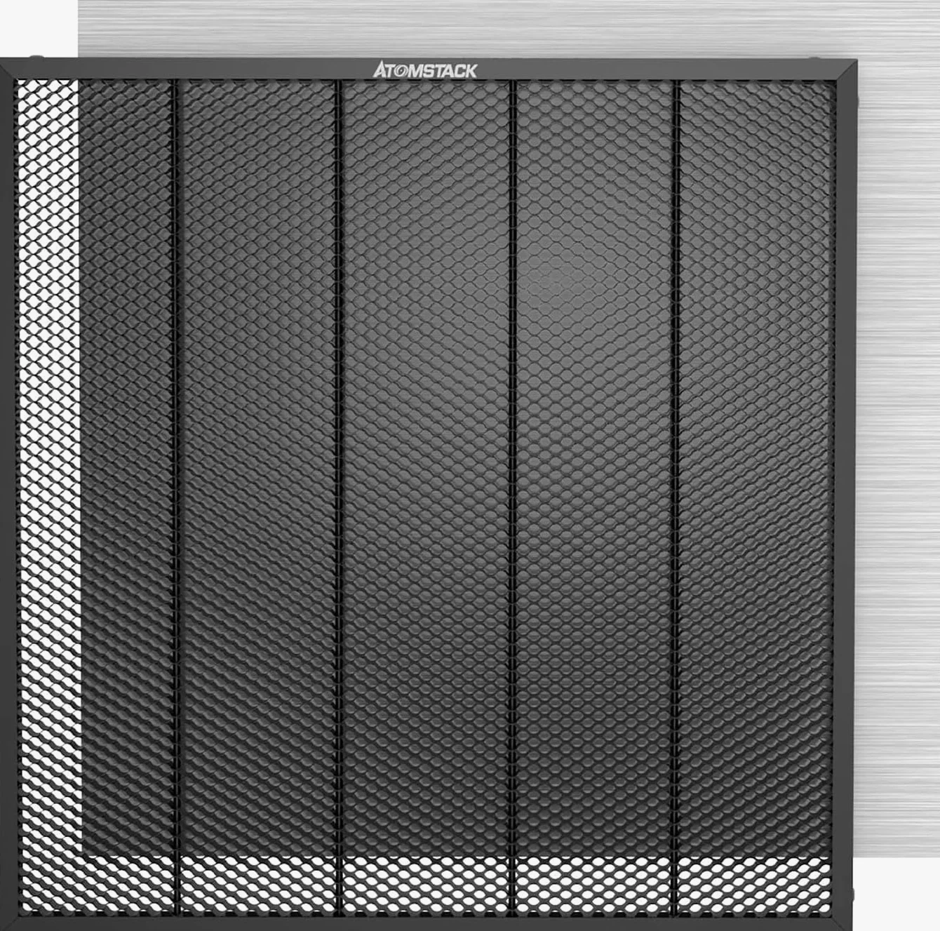 ATOMSTACK F4 Laser Honeycomb stół o strukturze plastra miodu, 410 x 420 x 22,5 mm, laser Honeycomb, stół roboczy do maszyny do grawerowania laserowego A6/A12/A24 PRO, laserowa płyta o strukturze
