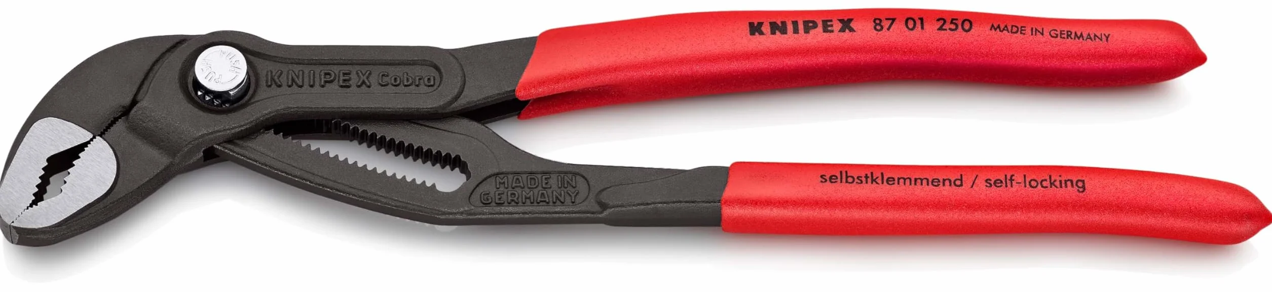 KNIPEX Zestaw szczypiec bestsellerów 1 x 03 02 180, 1 x 70 02 160, 1 x 87 01 250 w opakowaniu z zawieszką, 00 20 09 V01