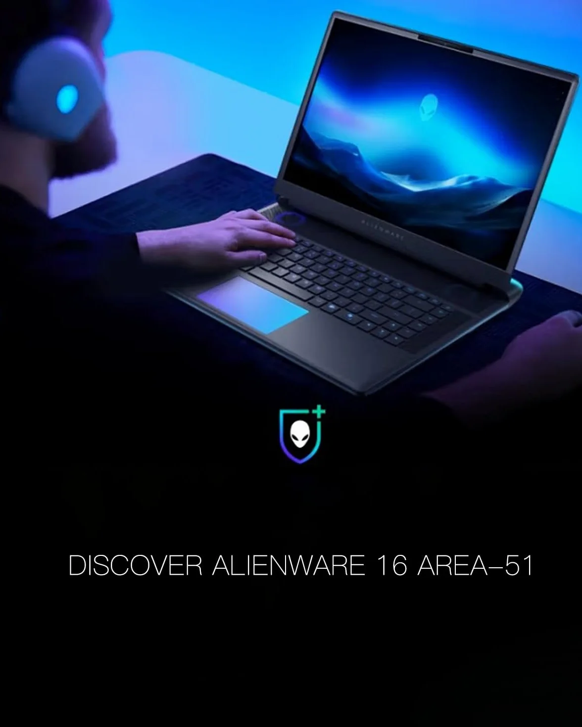 Alienware Area 51 Laptop do gier 16", RTX 5080 16 GB, Intel Ultra 9 275HX, 64 GB DDR5, QHD+ 240 Hz, Win11 Pro