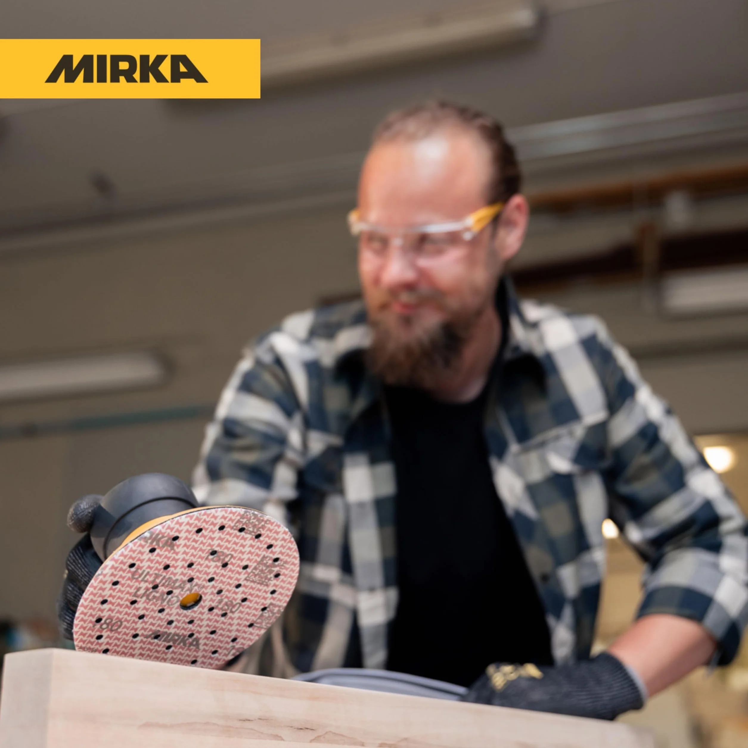 Mirka - abrasive sheets - Ultimax Ligno 150 mm rzep Multifit | Uniwersalne arkusze ścierne z rzepem do szlifierek 150 mm wysoka trwałość i skuteczność szlifowania