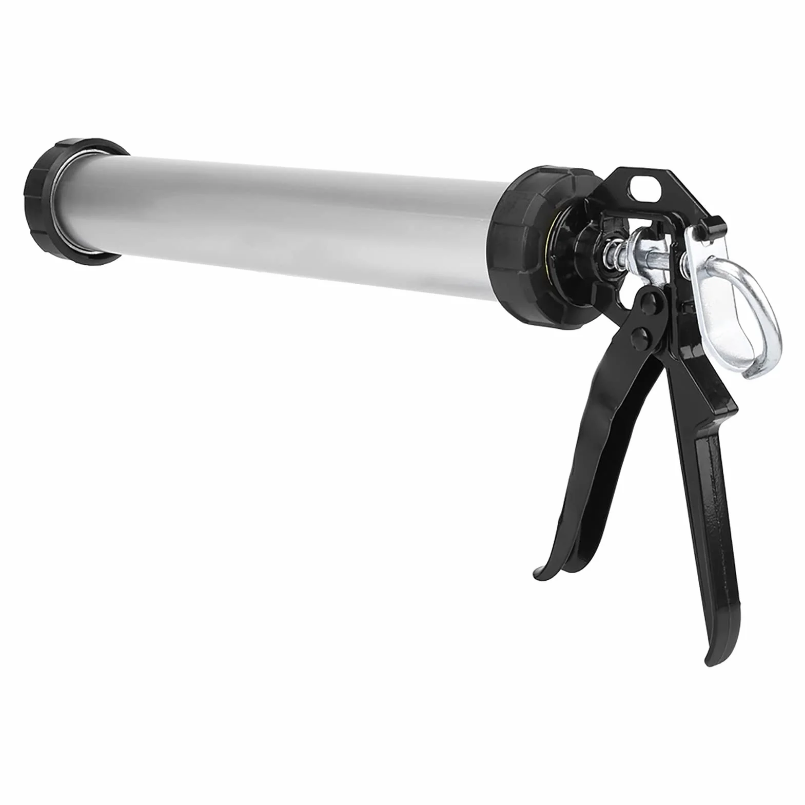 Pistolet do Uszczelniania Pistolet Pneumatyczny Narzędzia 1 szt. Rura Aluminiowa Silikonowy Pistolet do Uszczelniania 600ml Narzędzie do Uszczelniania z 10 Dyszami