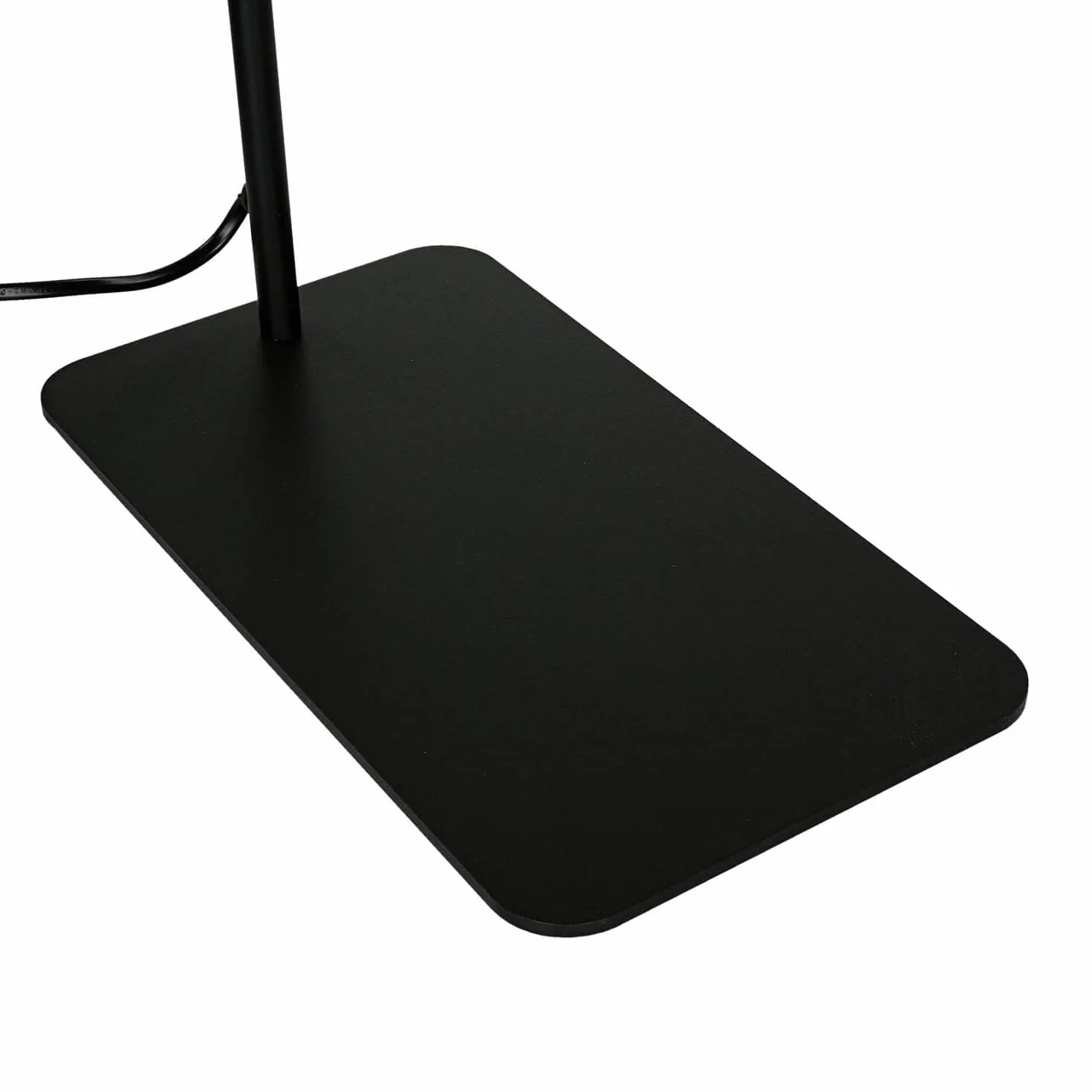 Mała lampa podłogowa czarne złoto, reflektor, obrotowa, przełącznik kablowy, stylowa, GU10, mała, 126 cm, wąska, lampka do czytania, salon, sypialnia, lampa podłogowa