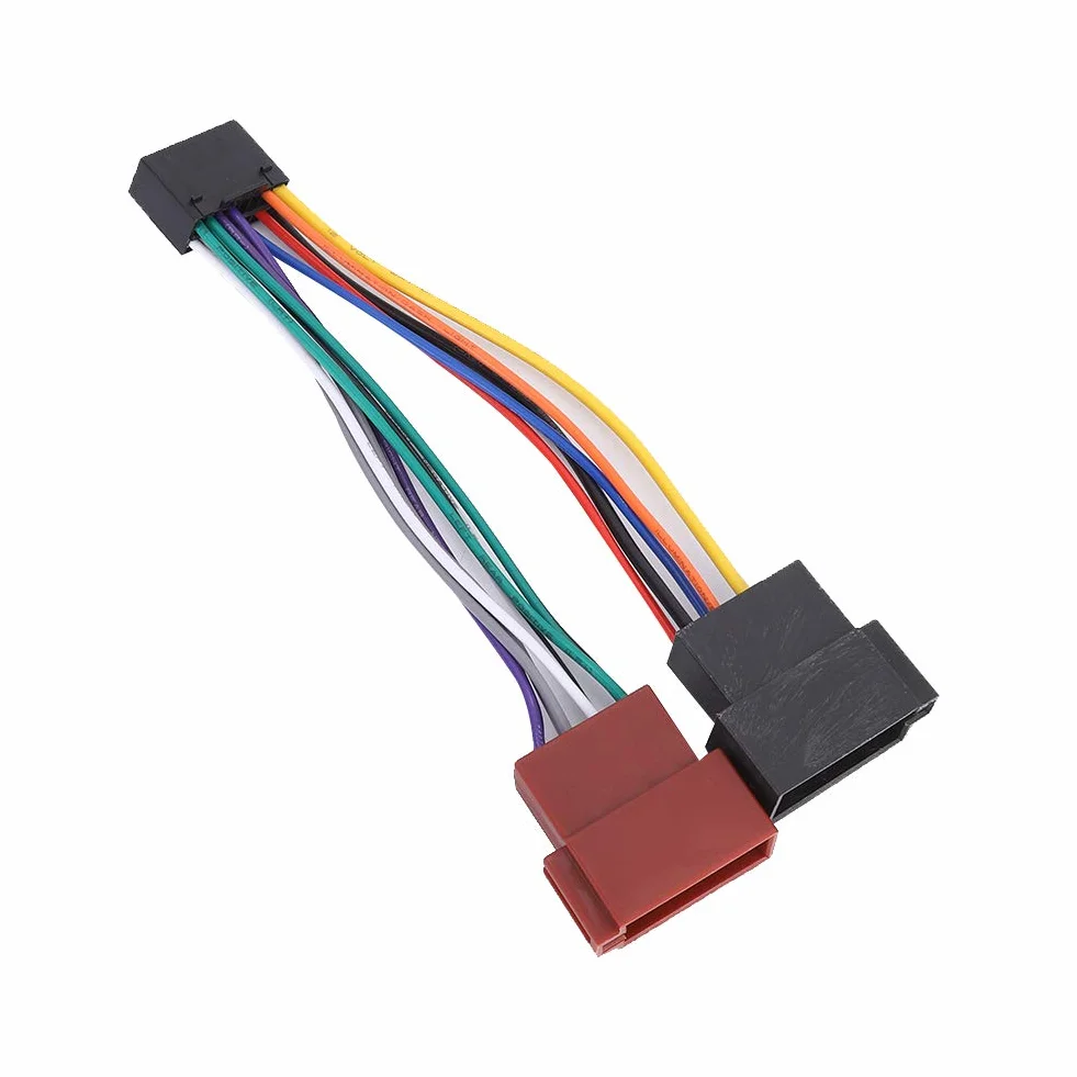Adapter Kabla 16 Pin ISO do Radia Samochodowego Stereo Złącze Wiązka