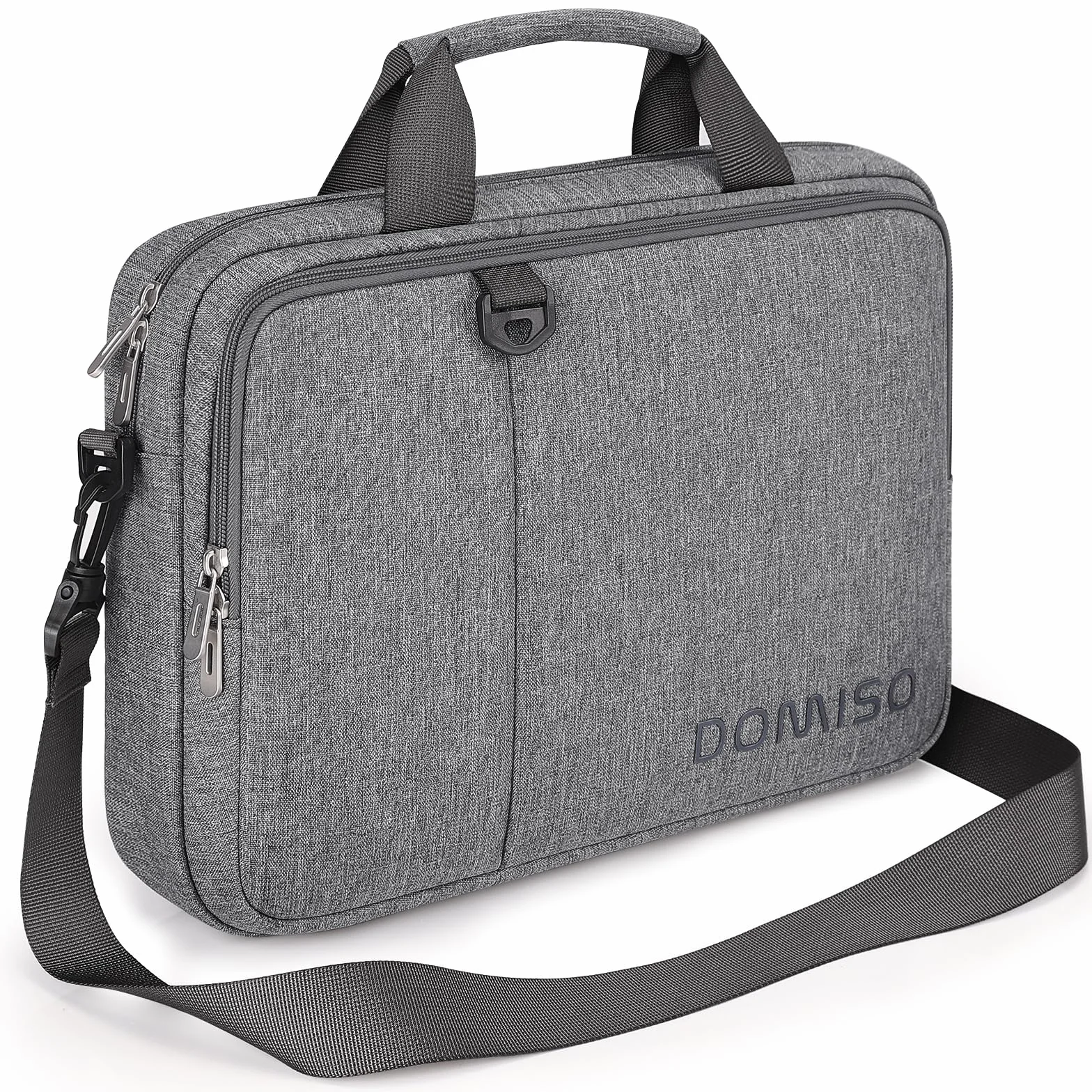 DOMISO Torba na laptopa 15,6" wodoszczelna, szara