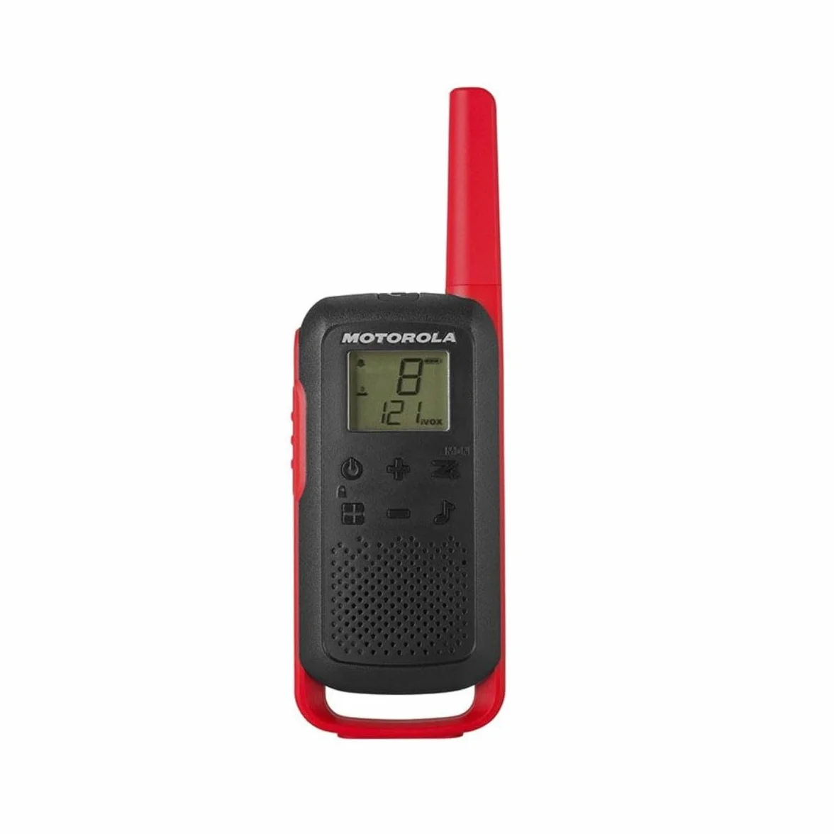 Motorola Mobility T62 Talkabout Krótkofalówki, 2 Sztuki (Komplet), Czerwony/Czarny