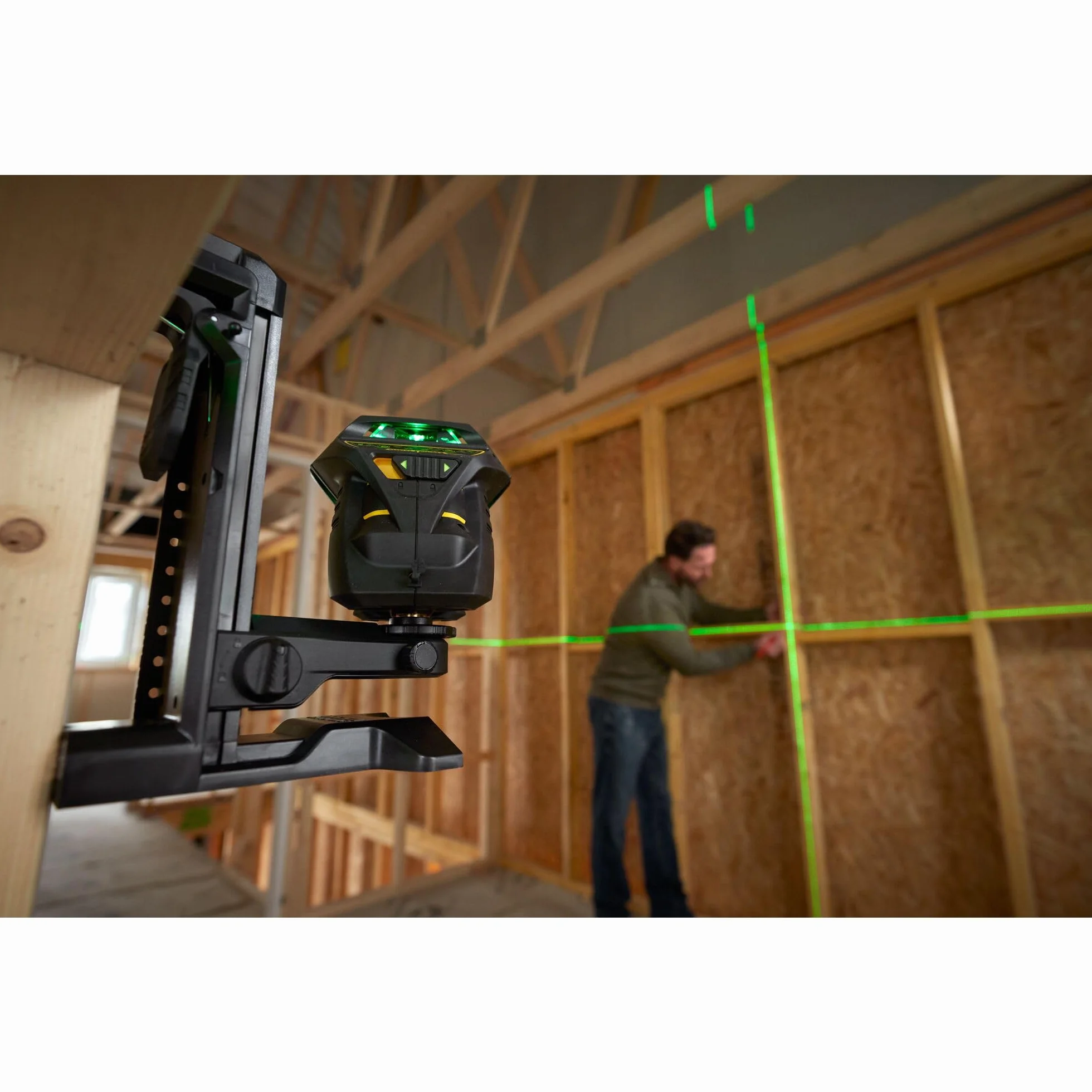 Stanley Fatmax Laser Krzyżowy Wieloliniowy Zielony Multi-Line 360°, FMHT1-77356