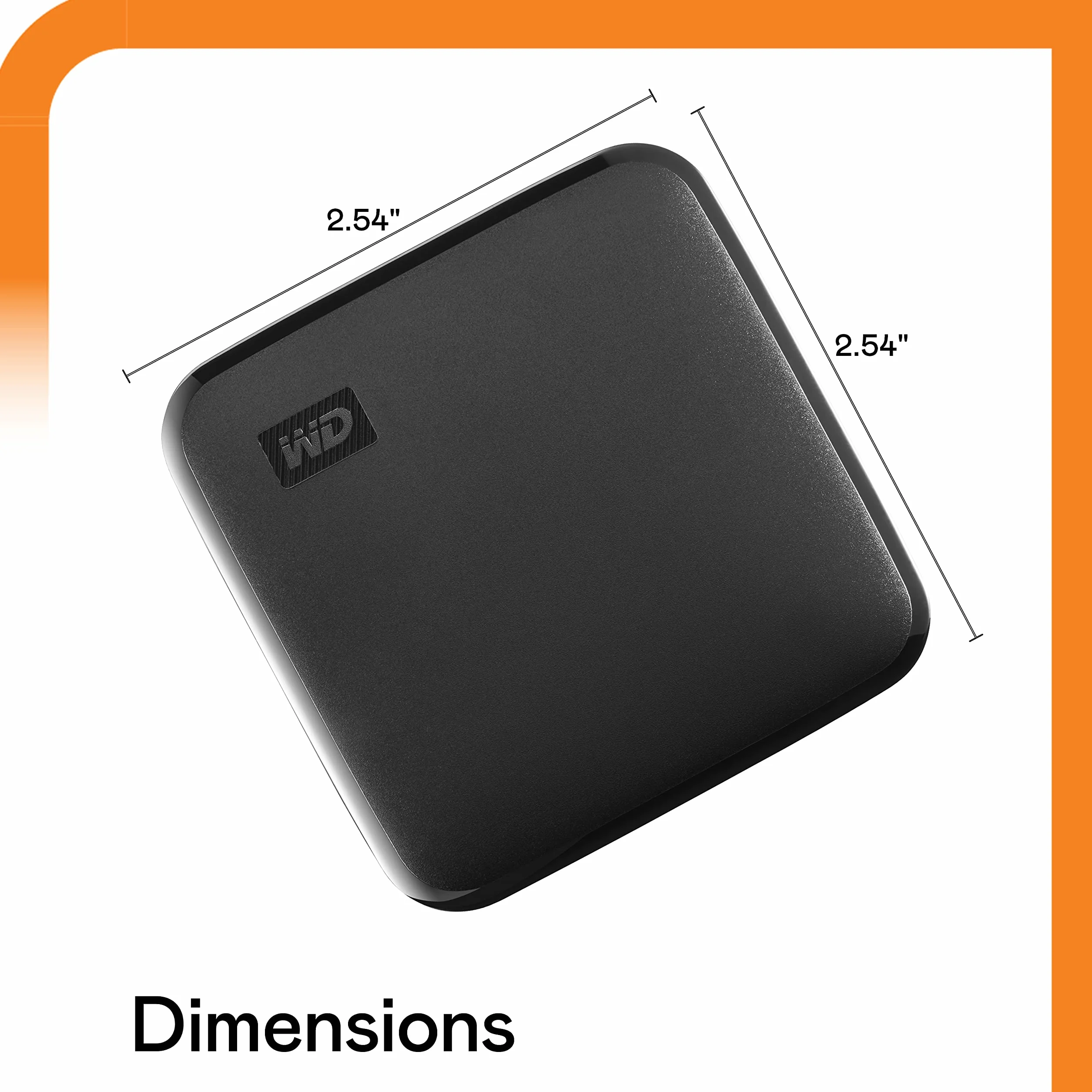 WD Elements SE SSD 2TB przenośny dysk SSD USB 3.0 400 MB/s odporny na upadki