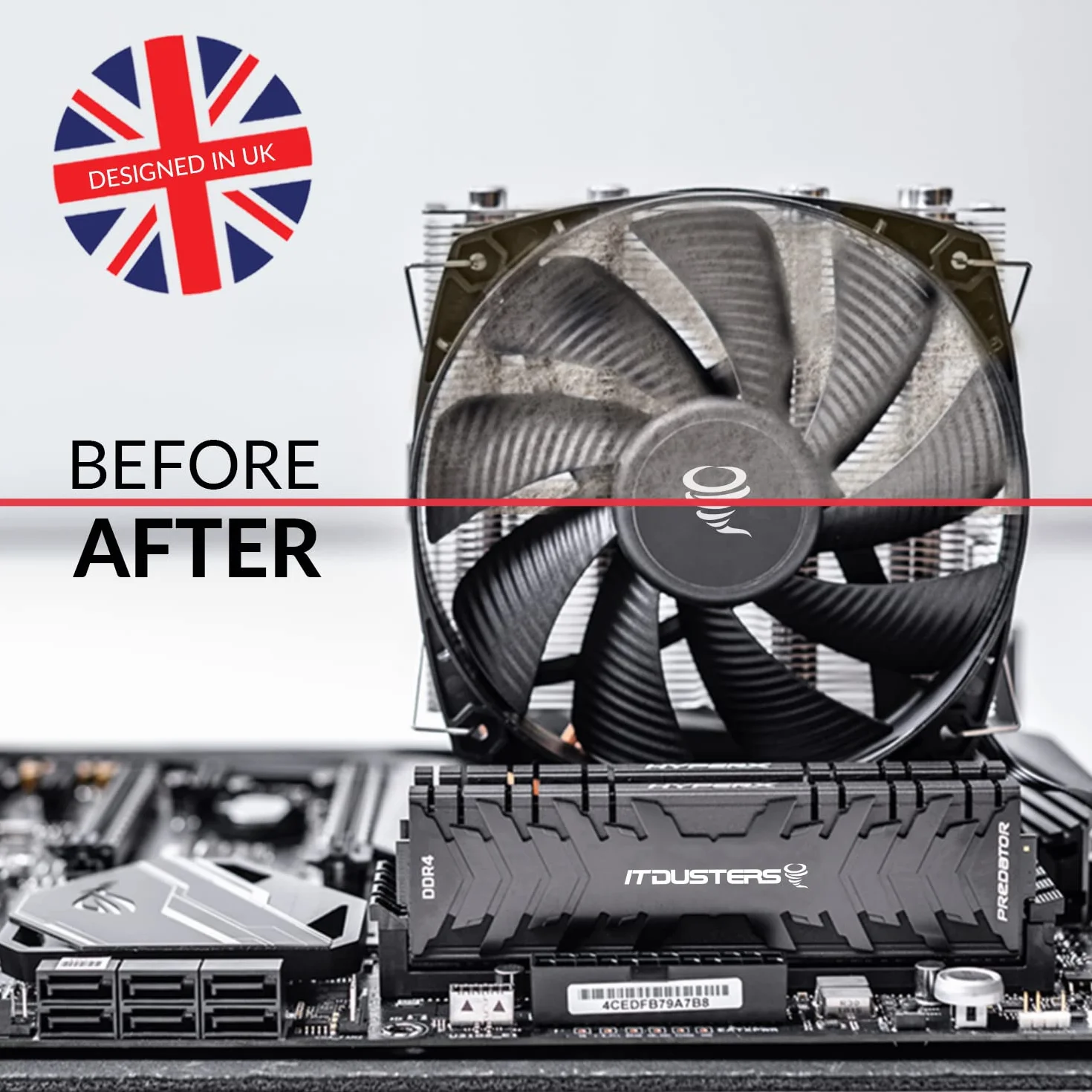 IT Dusters CompuCleaner Xpert Elektryczna dmuchawa do kurzu do PC laptopa elektroniki