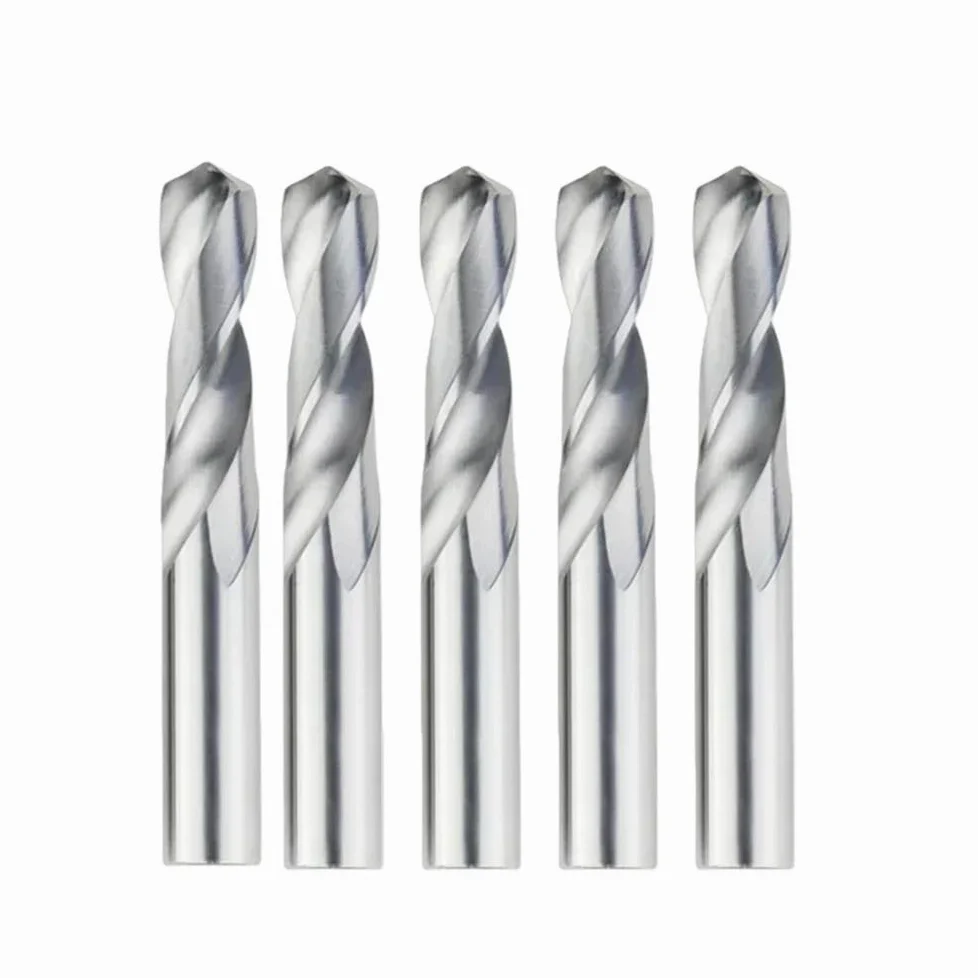 Wiertła z węglika wolframu do CNC, wiertła z węglika spiekanego Gwist 1,0-20 mm, opcjonalne wiertło do obróbki metalu, frez z węglika spiekanego, 3,0 mm