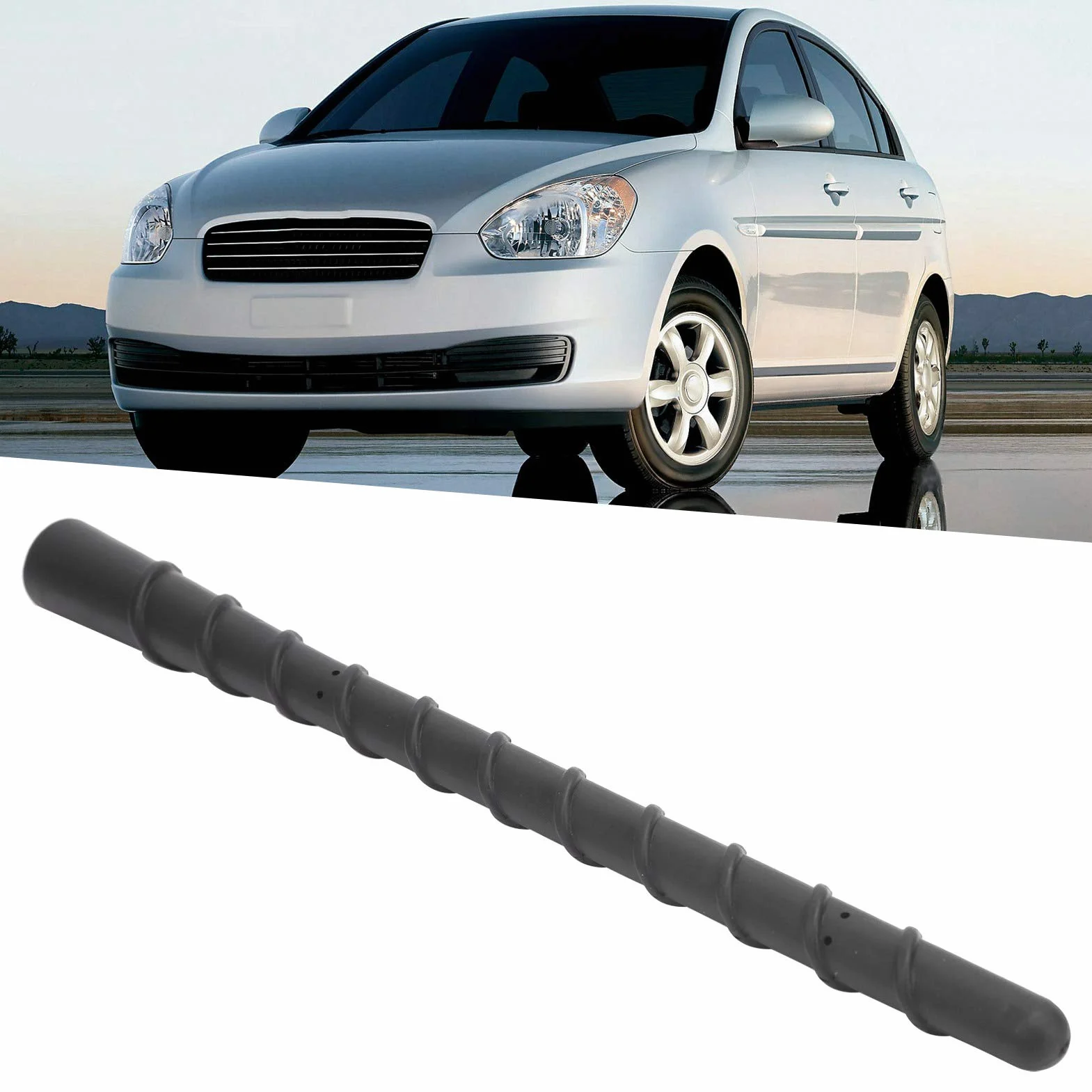 Antena Radiowa FM AM Elastyczna Wymiana Masztu do Hyundai Accent Elantra Santa Fe Tucson