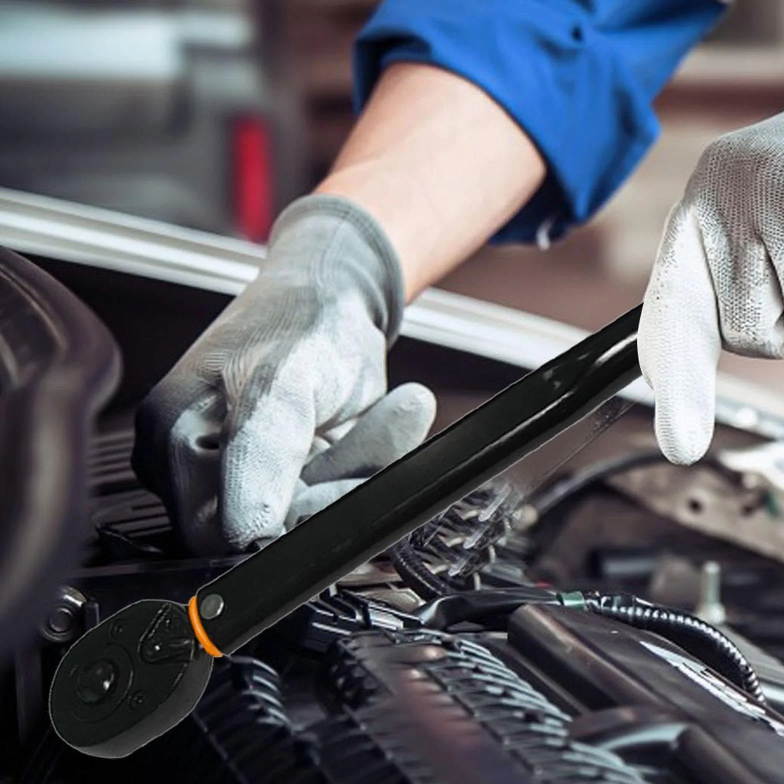 Metalowy klucz dynamometryczny, metalowy klucz dynamometryczny Przenośne | Szybkie wydanie Wielofunkcyjny, odporny na zużycie klucz dynamometryczny Wielofunkcyjne, odporne