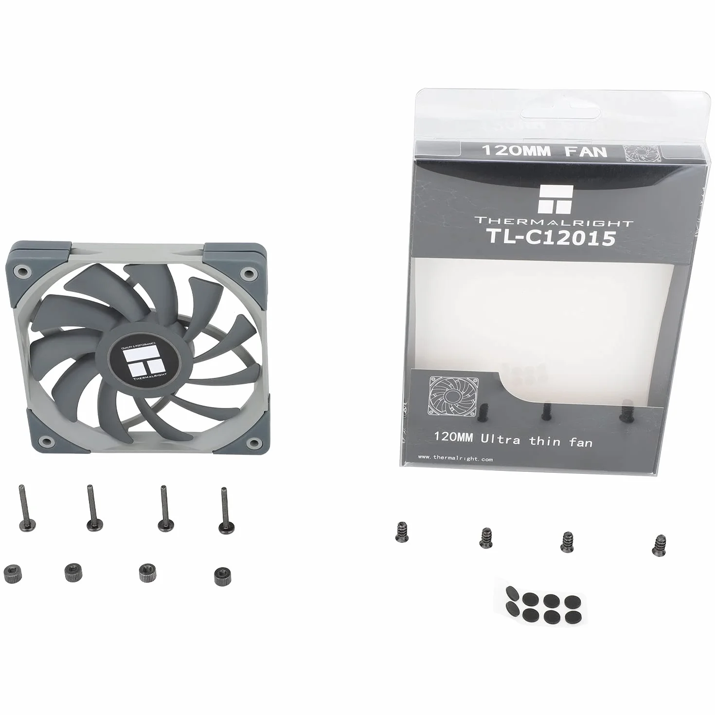 Thermalright TL-C12015 Slin cichy wentylator 4-pin PWM 15 mm Slimline PC
