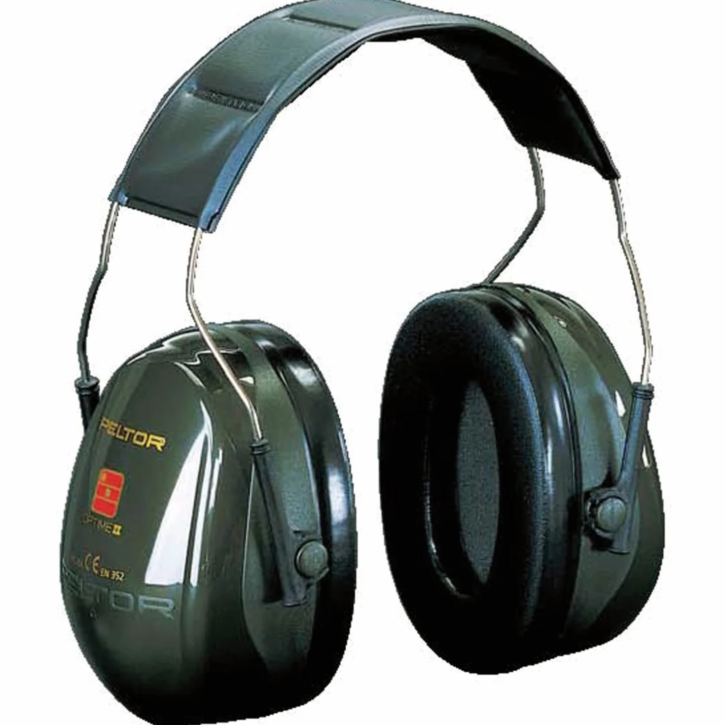 3M Peltor Optime Ii H520A-407-GQ Nauszniki Ochronne, Zielony, 31 dB