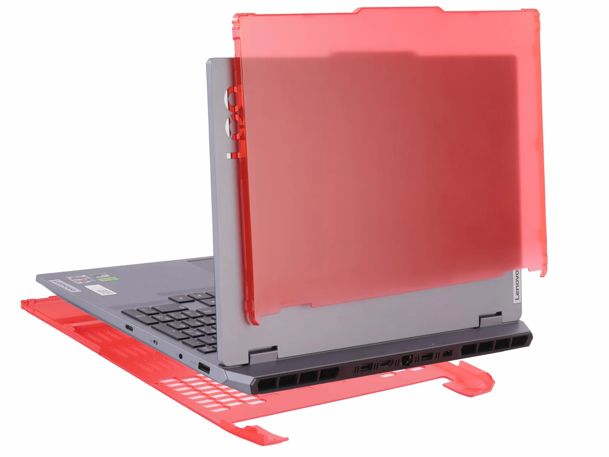 mCover Etui kompatybilne tylko z komputerami z systemem Windows 2023-2025 39.6 cm Lenovo LOQ 15IAX9 15ARP9 15IRX9 15AHP9 15IRX10 15AHP10 Series Windows (NIE do innych modeli Lenovo) - przezroczyste