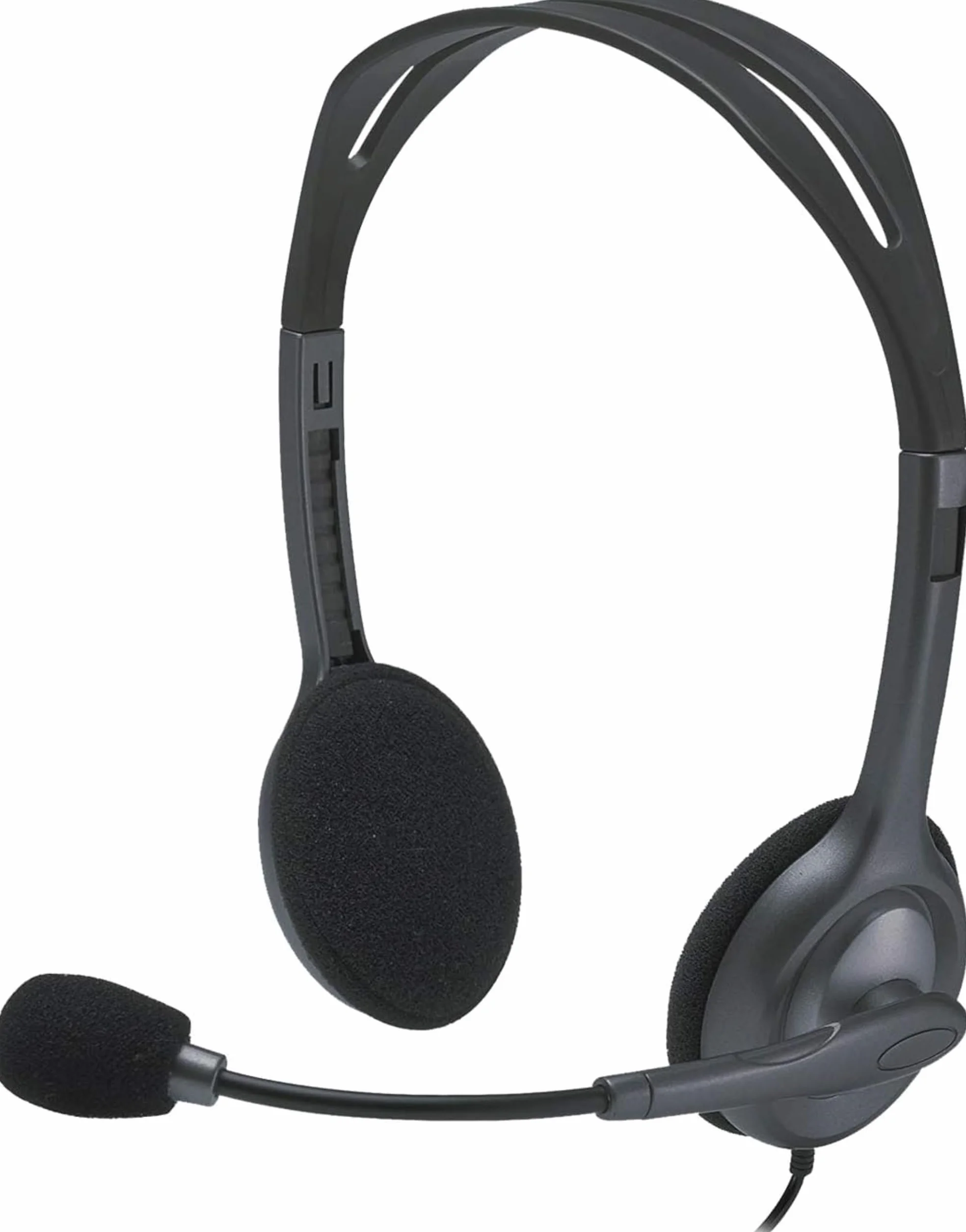 Logitech Stereo Headset H110 Zestaw Słuchawkowy 3,5 mm PC/Mac Czarny