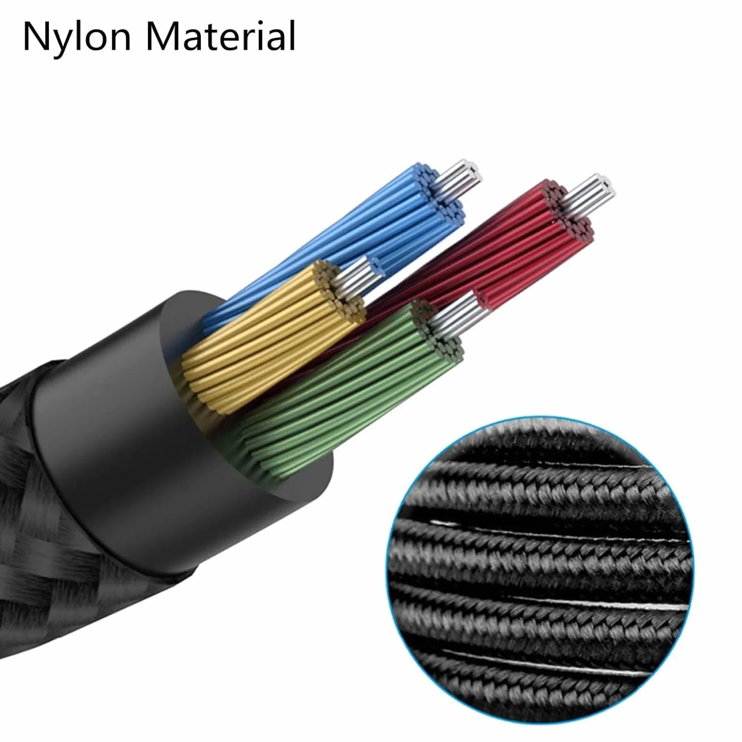Toxaoii Kabel audio AUX kompatybilny z AKG Q701, K712, K240, K240S, K240 MK II, K141, K171, K181, K271, K271S, K271 MK II, K241, K175, K275, kabel słuchawkowy (pleciony nylon)