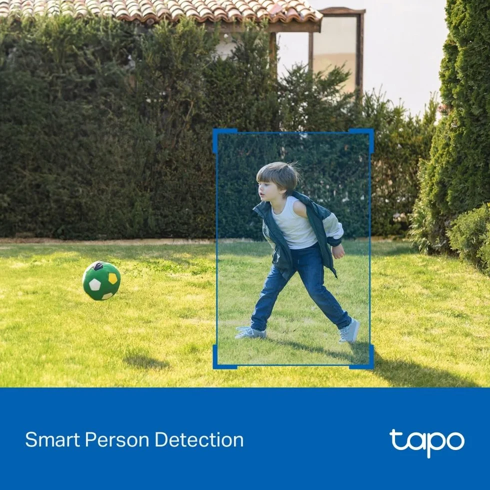 Tapo C411 Bezprzewodowa kamera WiFi 2K 3MP, IP65, kolorowy noktowizor, alarm ruchu, bateria do 180 dni