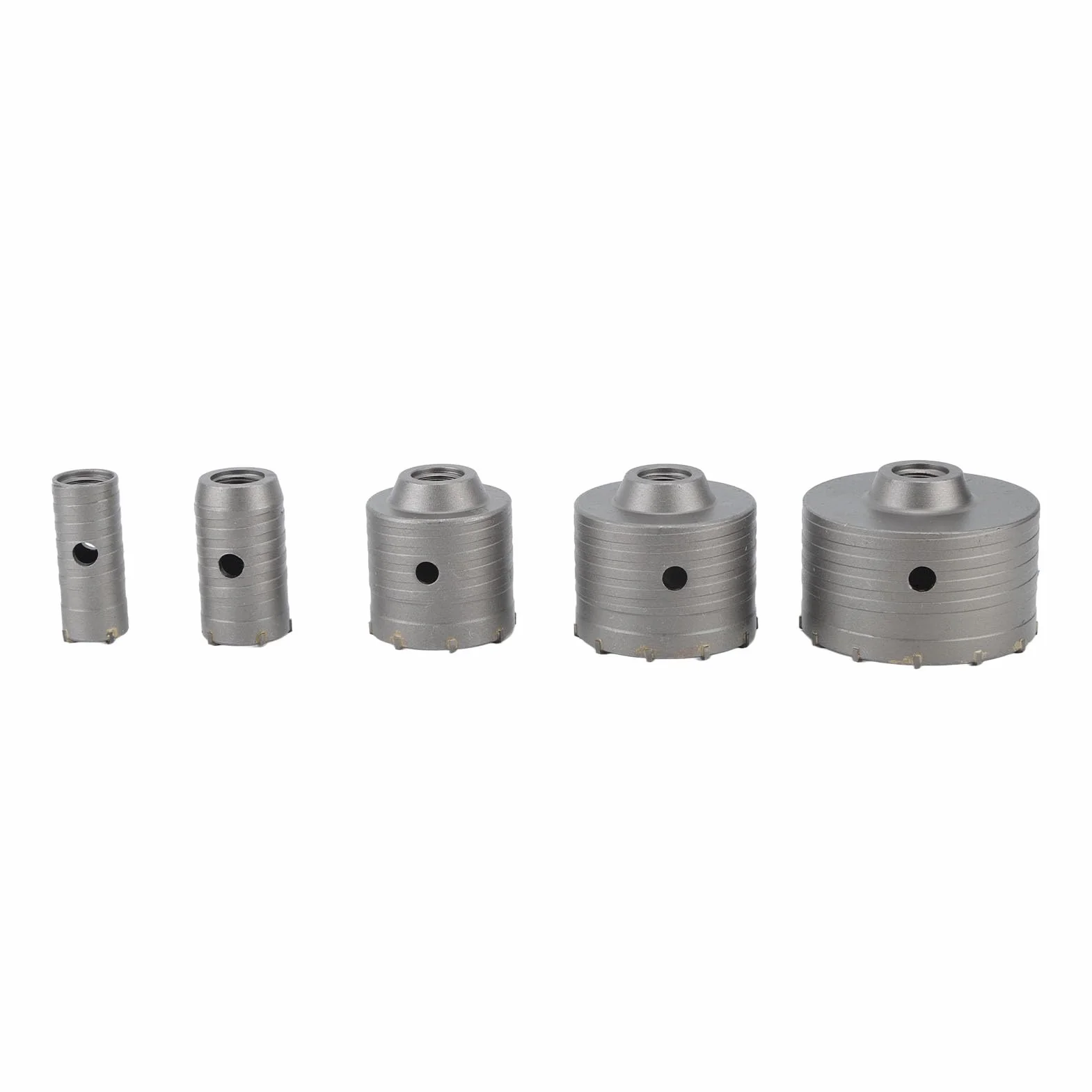 AUNMAS Zestaw wierteł do Otwornic, Otwornica do Betonu ze Stali Wolframowej 30 Mm 40 Mm 65 80 100 do SDS Plus i SDS Maximum User