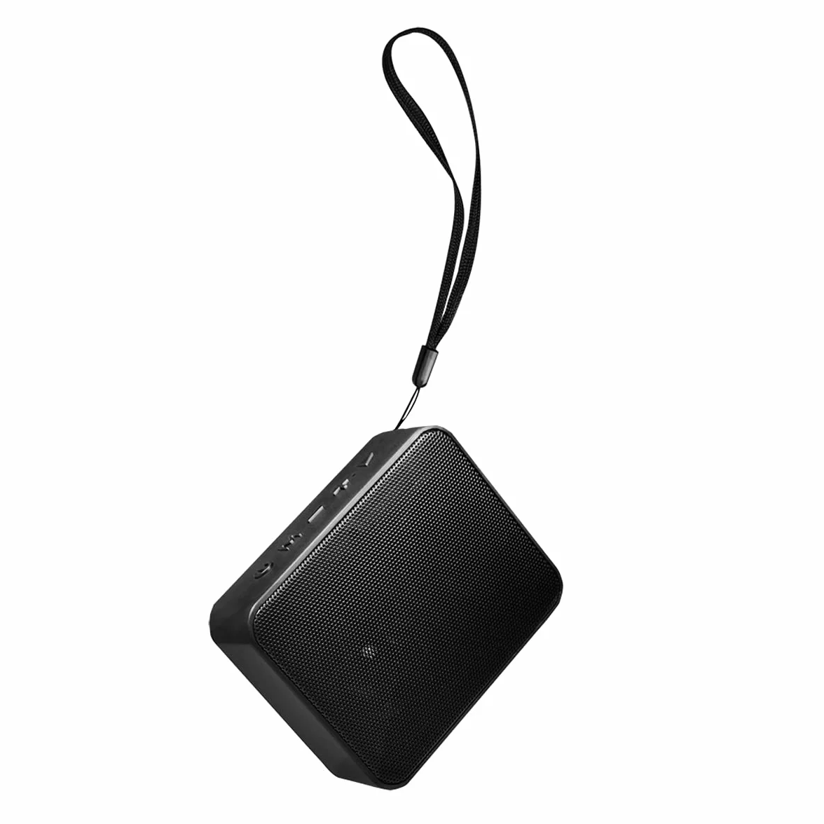 LogiLink SP0057 – kompaktowy głośnik Bluetooth 5.0 do odtwarzania muzyki (microSD, USB-A, AUX) i wbudowane radio FM, obsługuje tryb głośnomówiący, czarny