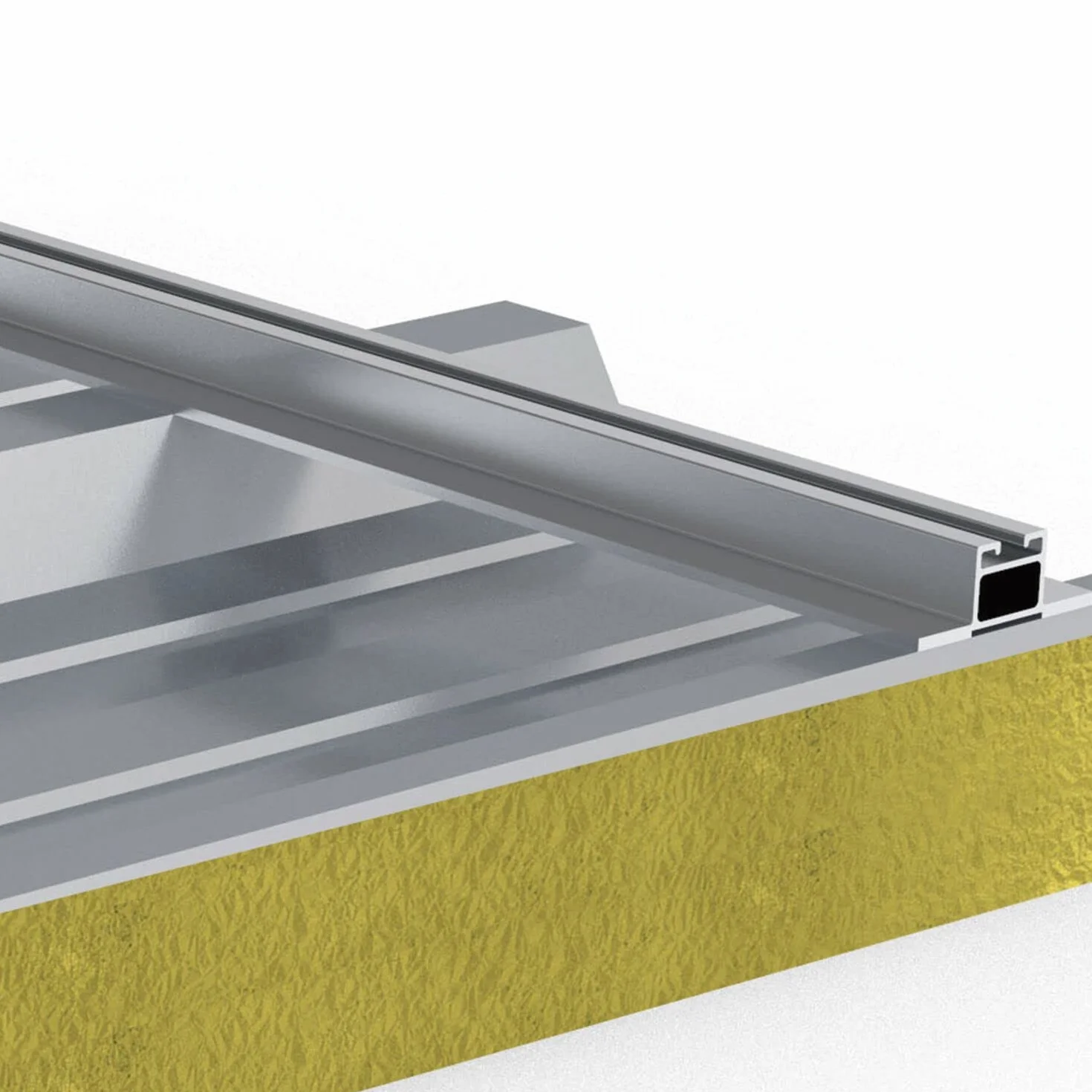 Wkręty do blachy cienkiej RP-T2 Plus Wkręty do blachy 4,5 x 25 z łbem sześciokątnym i uszczelką E14, bimetal A2, stal ocynkowana, 100 sztuk