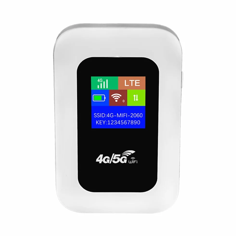 Router 4G LTE Przenośny Hotspot WiFi z gniazdami na kartę SIM