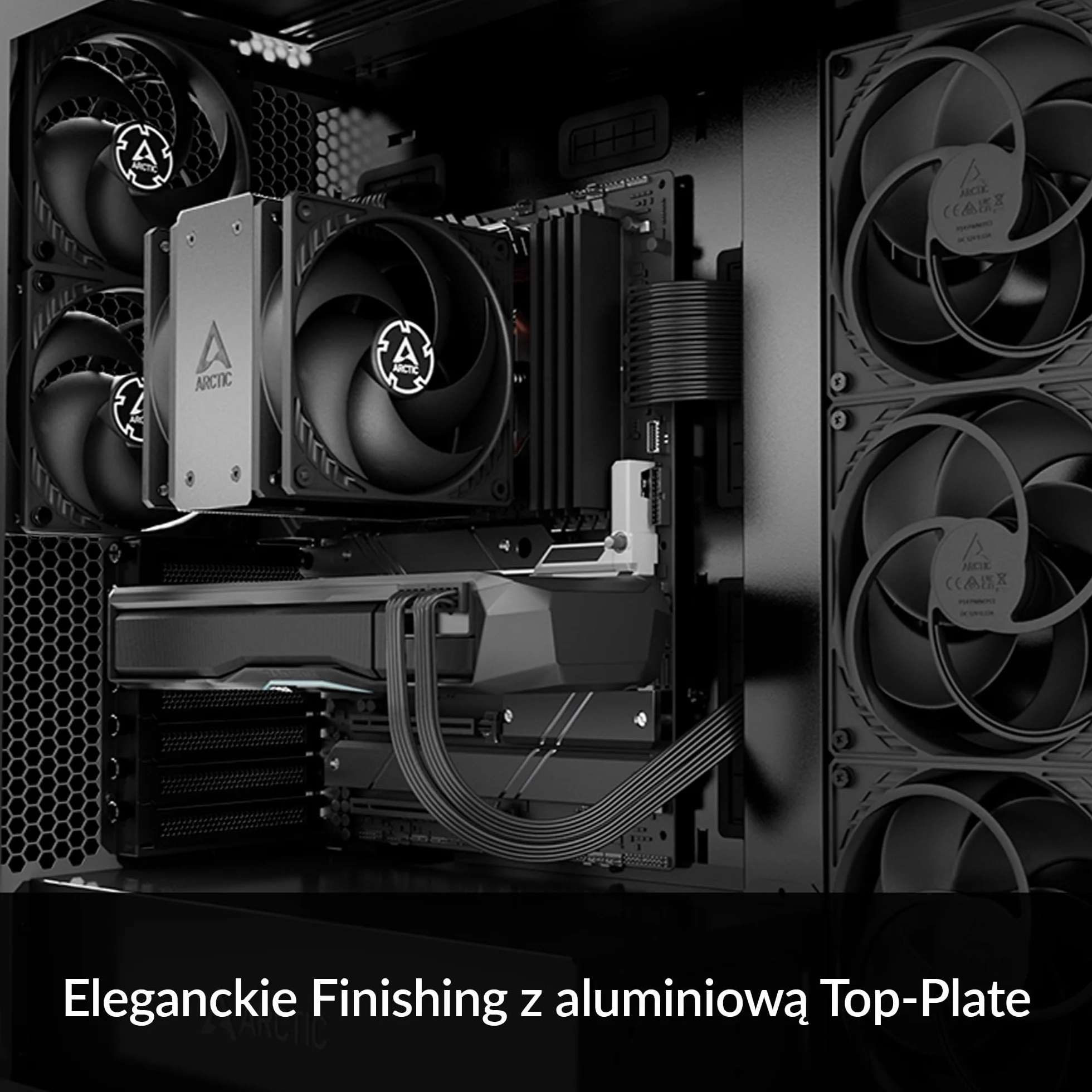 ARCTIC Freezer 36 cooler CPU 120 mm wentylatory push-pull