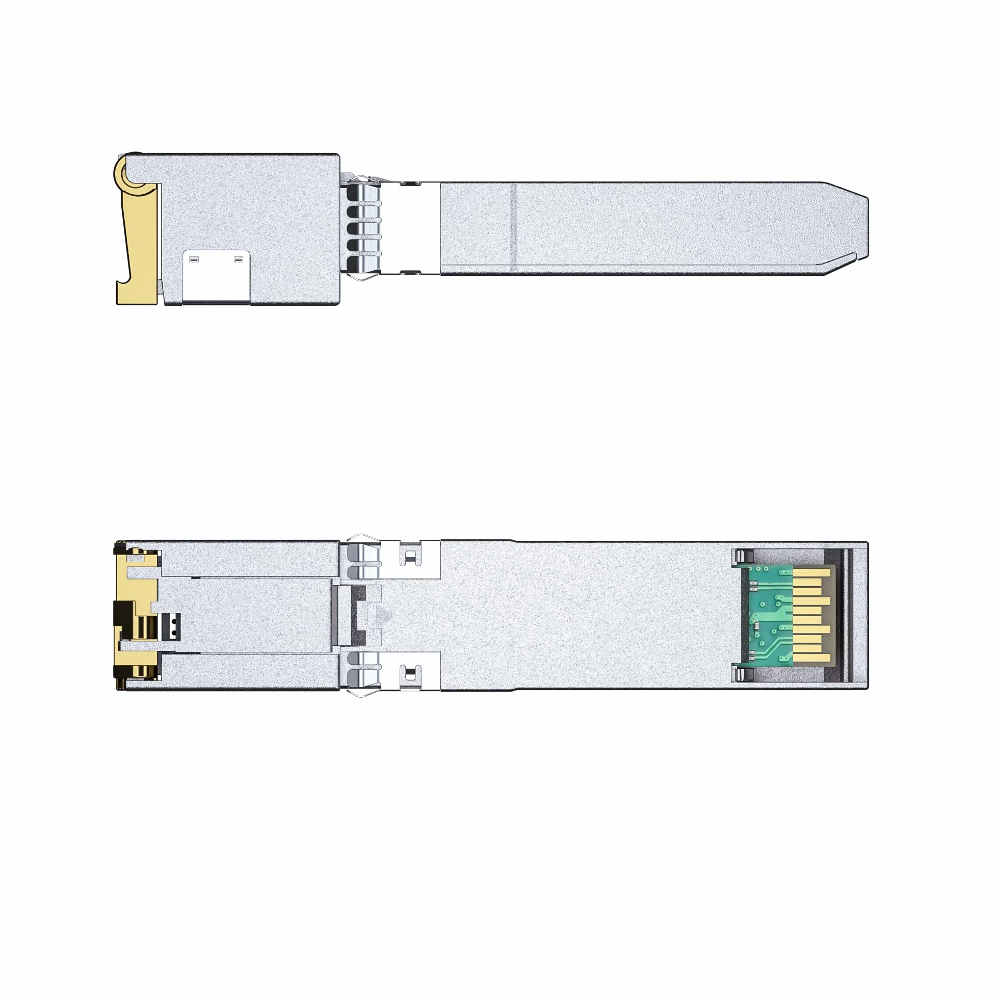 Do HPE 1.25/2.5/5/10GBASE-T SFP+ transceiver, SFP+ do RJ45, 10G miedź SFP+ do modułów Ethernet