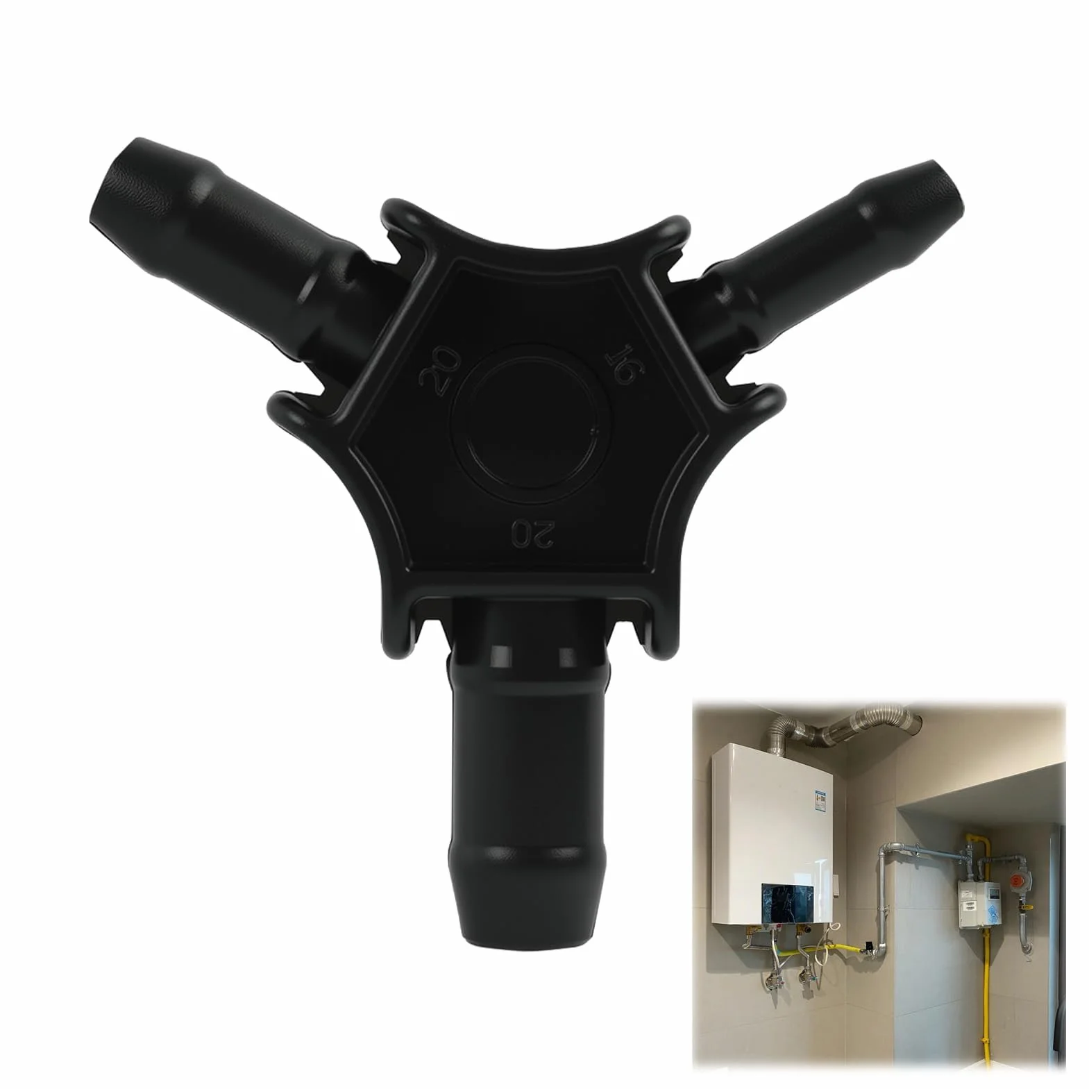 16-20-26 mm wielowarstwowy kalibrator i gratownica do węży, narzędzie hydrauliczne z ergonomicznym uchwytem do rur wielowarstwowych i kompozytowych, wytrzymały rozwiertak dla profesjonalistów i