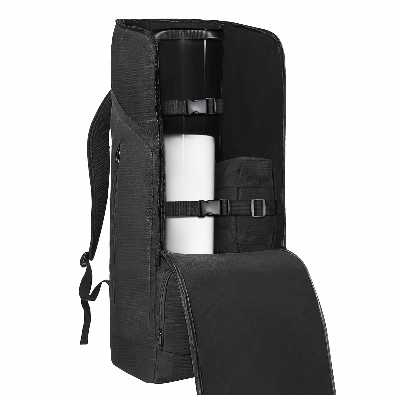 VEVOR Etui na teleskop 760 x 330 x 260 mm, torba do przechowywania teleskopu z paskiem bezpieczeństwa, kieszeń na ramię, czarny