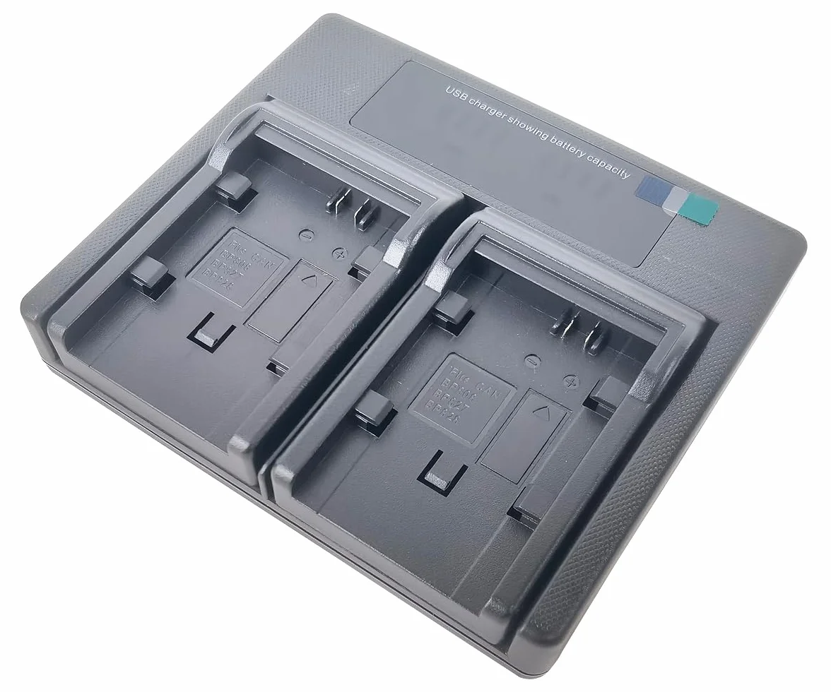Podwójna ładowarka USB do Canon BP-828 BP-827 BP-820 BP-808 BP-819 HF XA75 XA70 XA65 XA60 XA25 XA20 VIXIA HF G70 G60 G50 G40 G30 G10