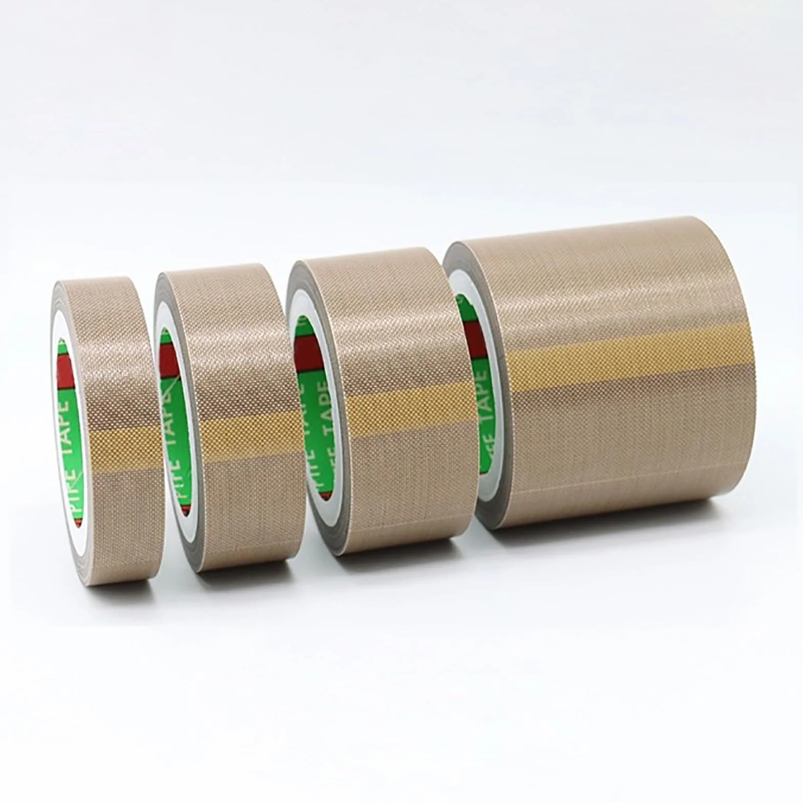 Taśma teflonowa, taśma, grubość 0,13 mm i szerokość 120-300 Klej PTFE do zgrzewarki próżniowej przemysłu elektrycznego, długość 10 metrów(200mm)