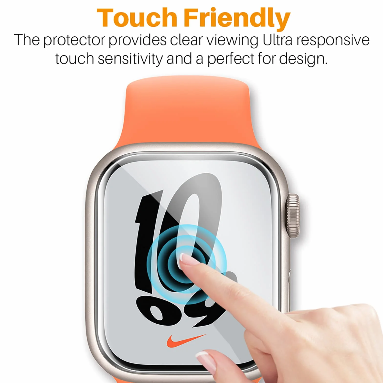 Ochraniacz Ekranu Apple Watch Seria 9/8/7 41 mm SE2/6/SE/5/4 40 mm Folia TPU 6 szt.