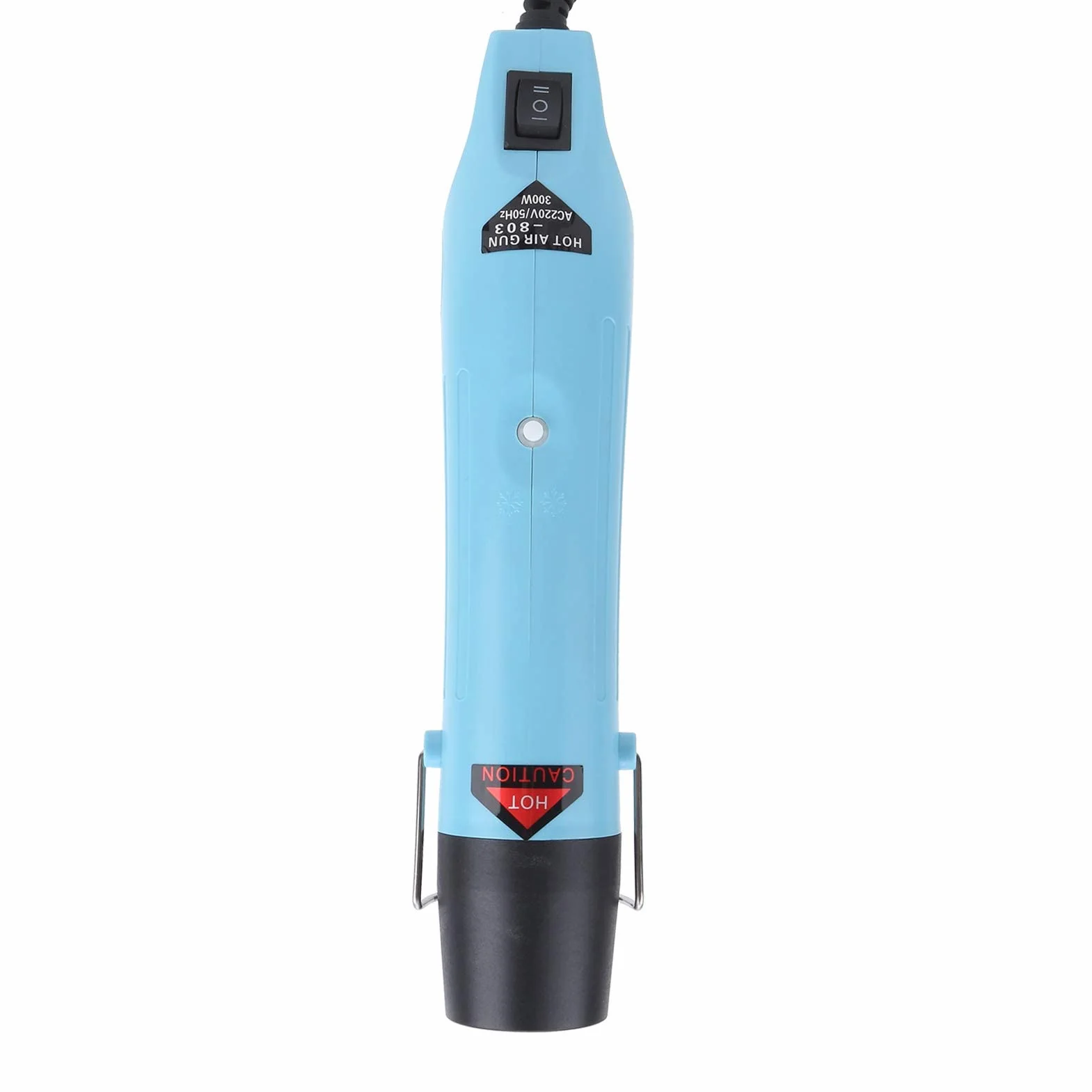 Opalarka, GJ-803 300W Opalarka z regulacją temperatury z dyszami do formowania plastiku, papieru suszącego, rurek termokurczliwych