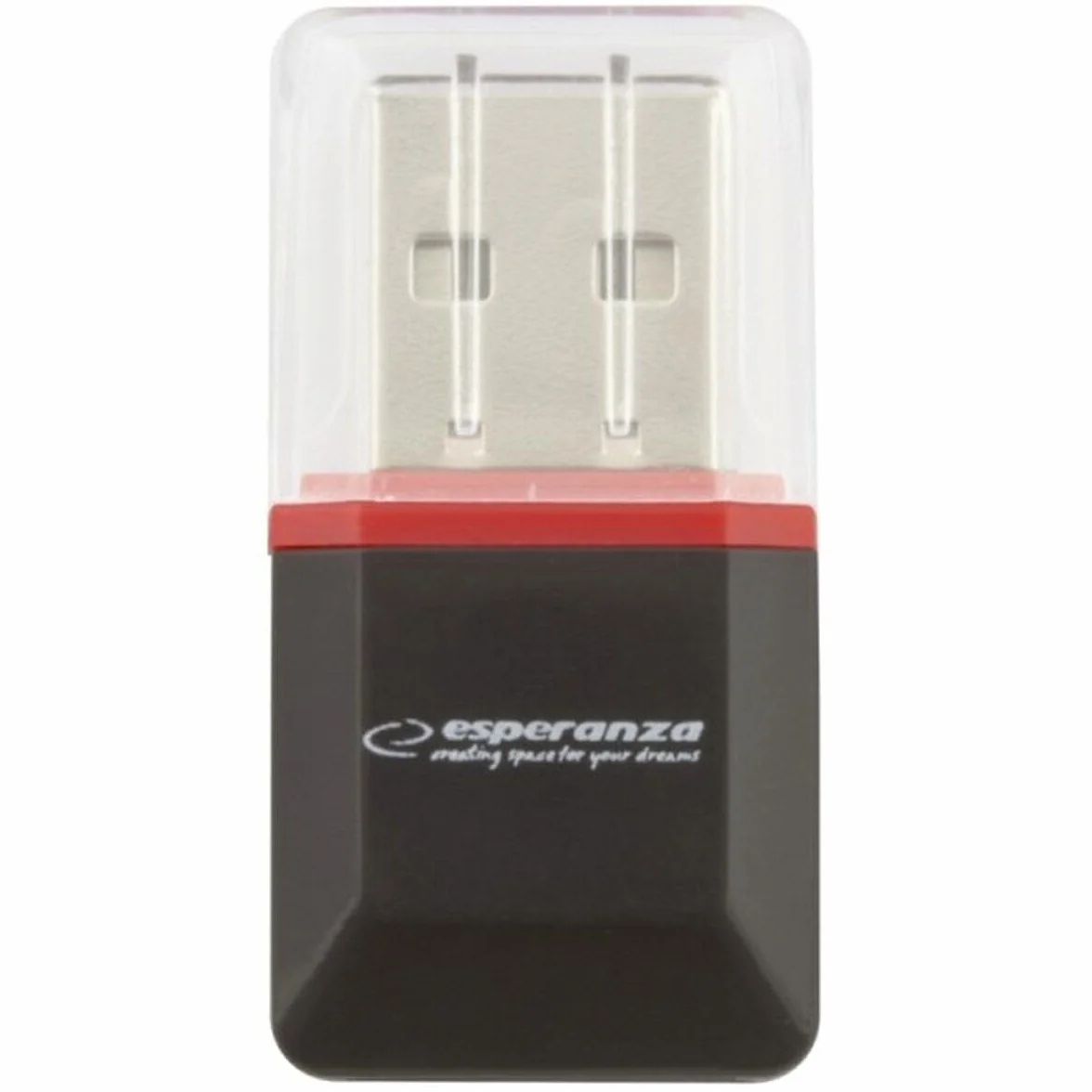 Esperanza Czytnik kart MicroSD EA134K USB 2.0 czarny