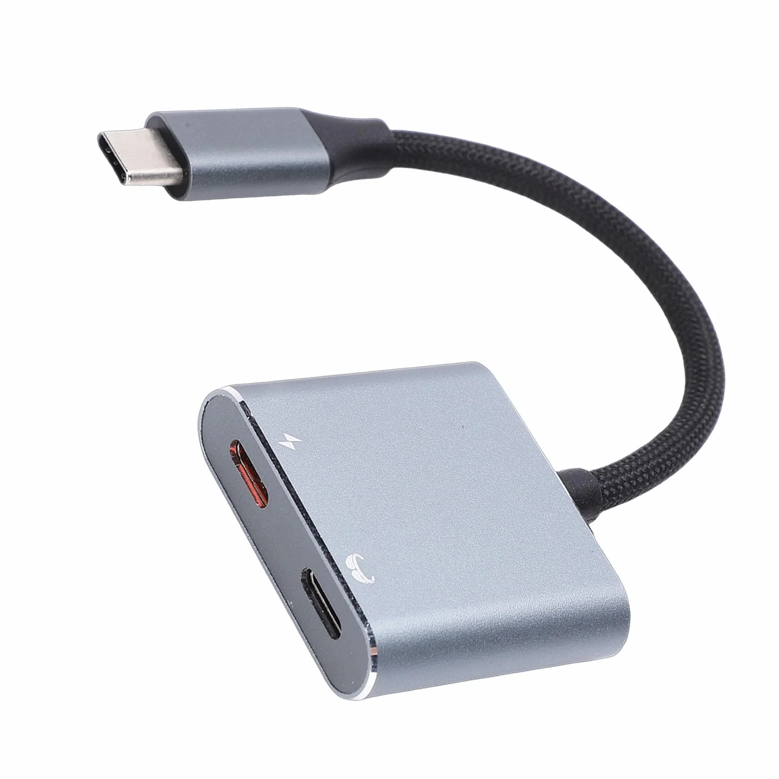Adapter USB C na AR, Szybkie ładowanie PD 100 W, 4K 60 Hz HD z transmisją