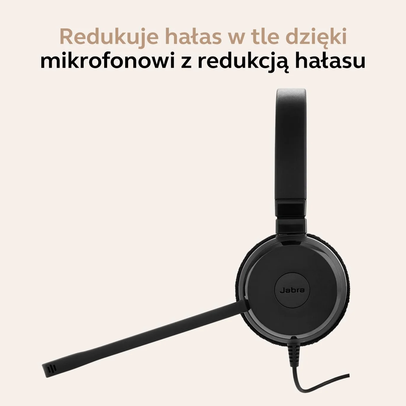 Jabra Evolve 30 II zestaw słuchawkowy stereo przewodowy Microsoft Teams certyfikat USB-C/A z redukcją szumów
