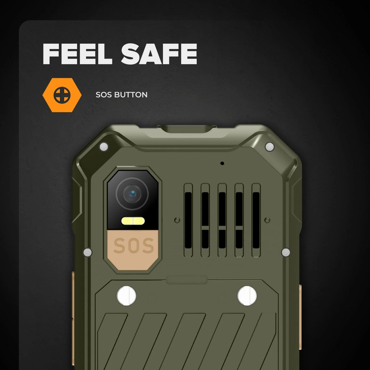 Hammer 6 LTE Military Edition Telefon z klawiaturą IP68 2500mAh